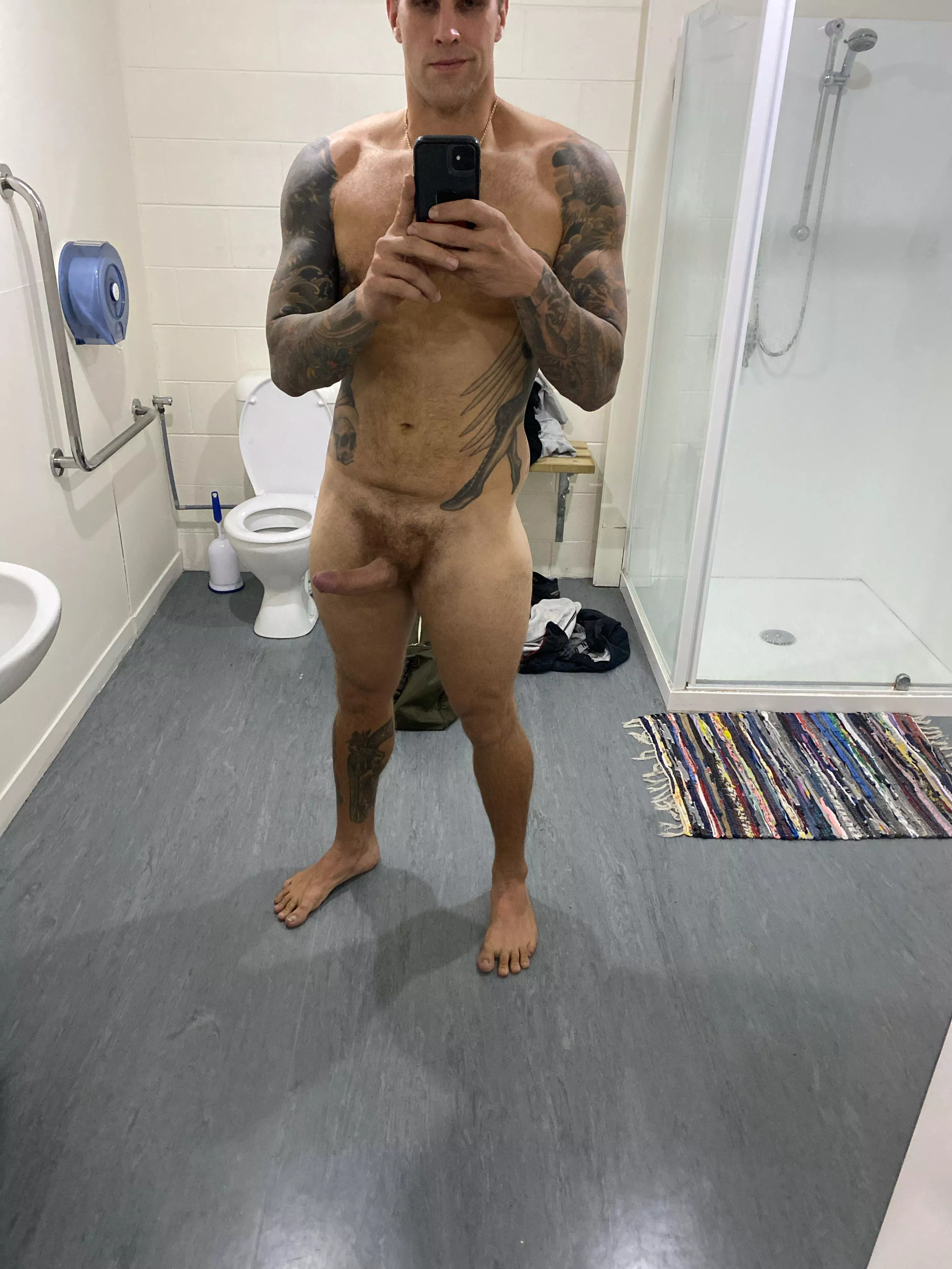 (35) Ladies.. would you follow me into the gym bathroom?