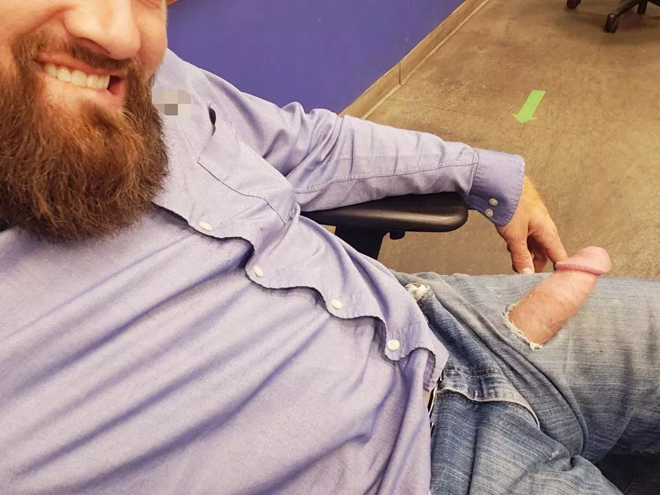 [35] Looks like there may be a small hole in my pants....