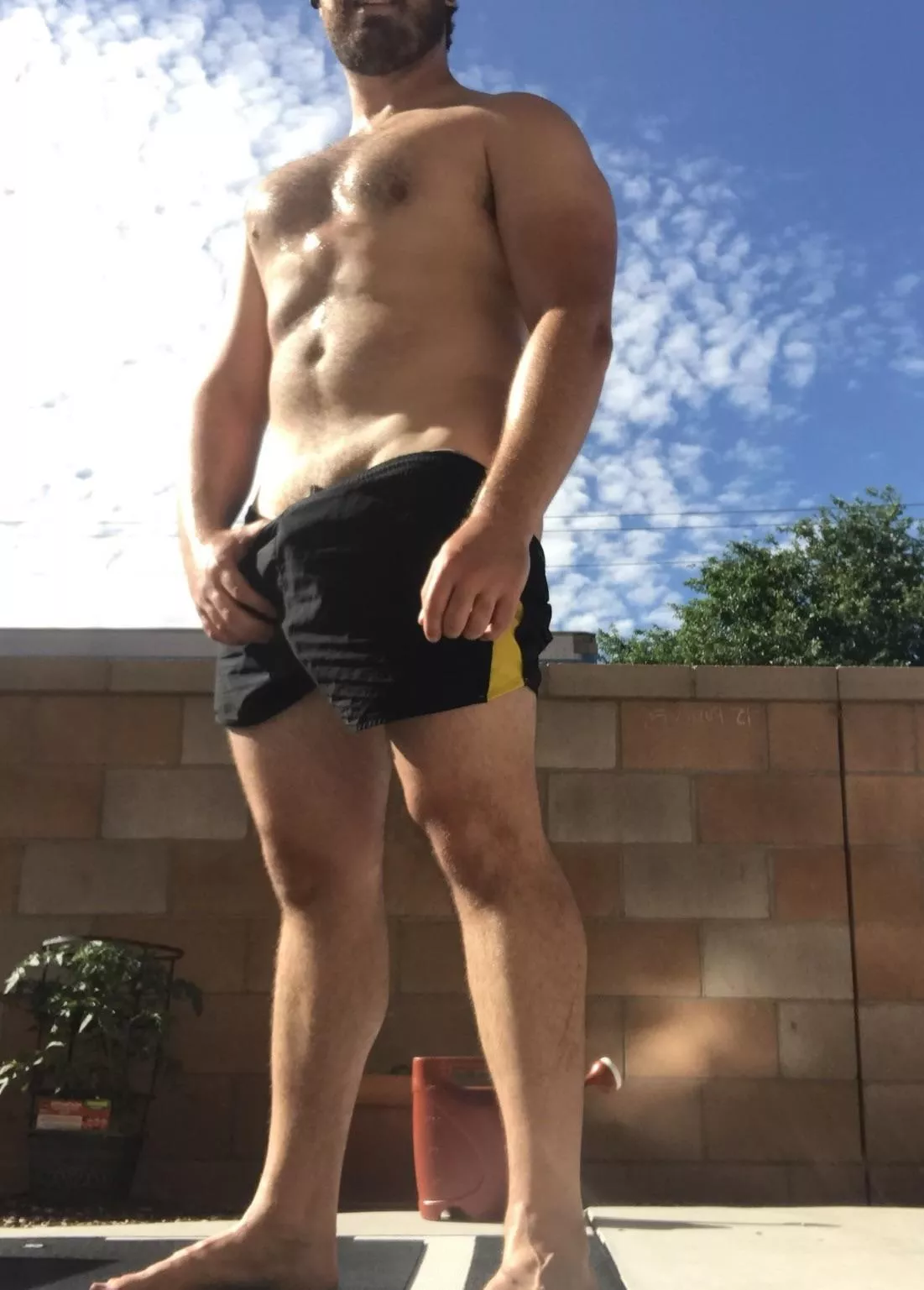 [35] Morning run done; join for coffee, shower, fun?