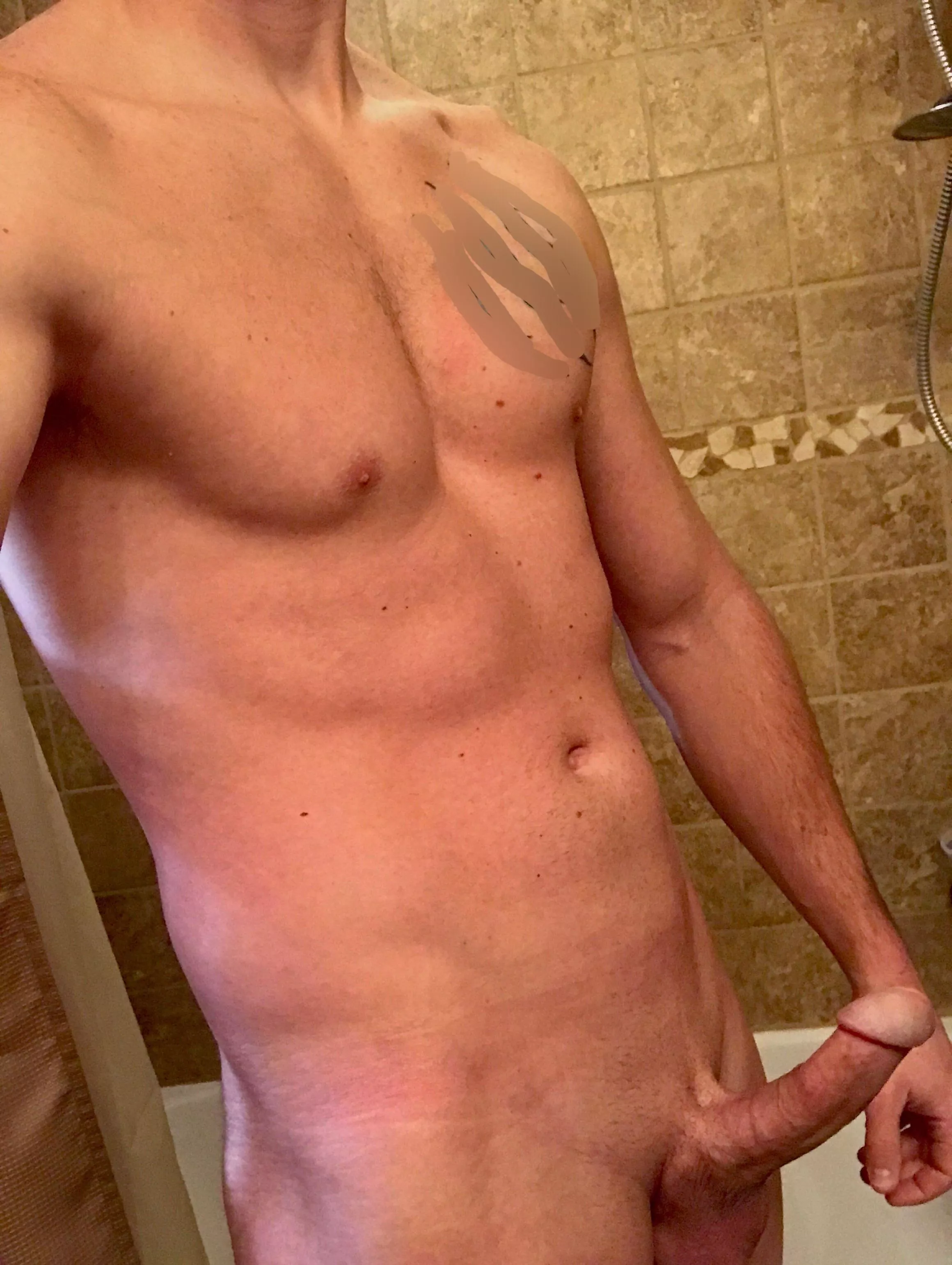 [35] Should we get cleaner or the shower dirtier?