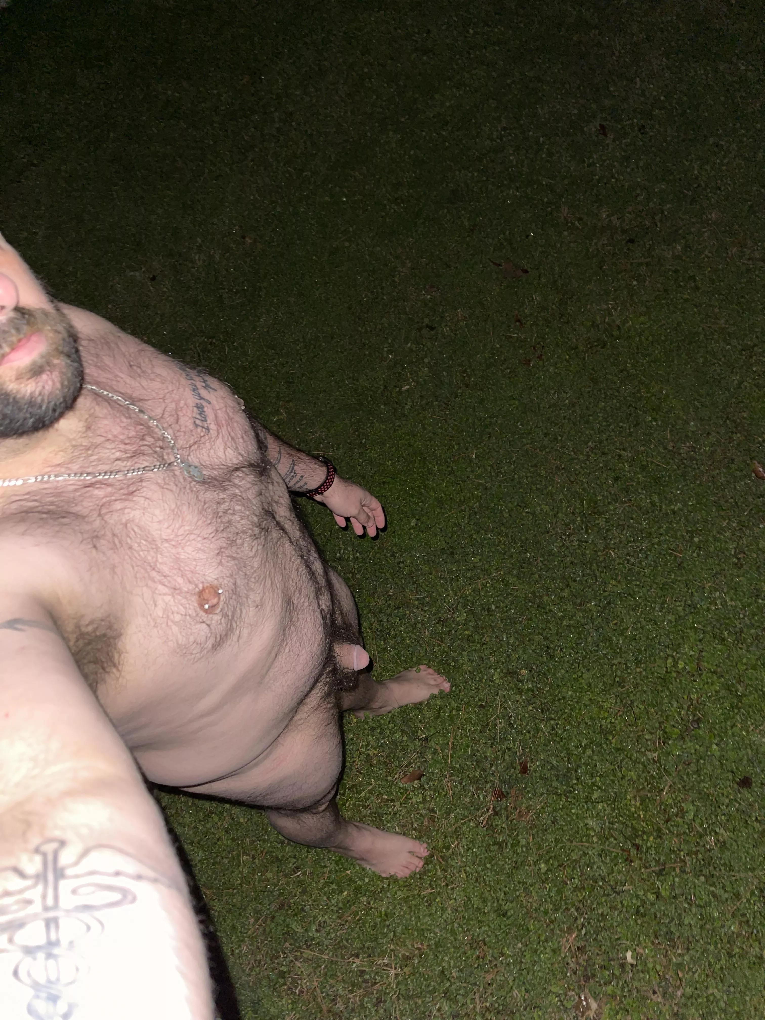 [35] was dared by (m)y daddy to get naked outside