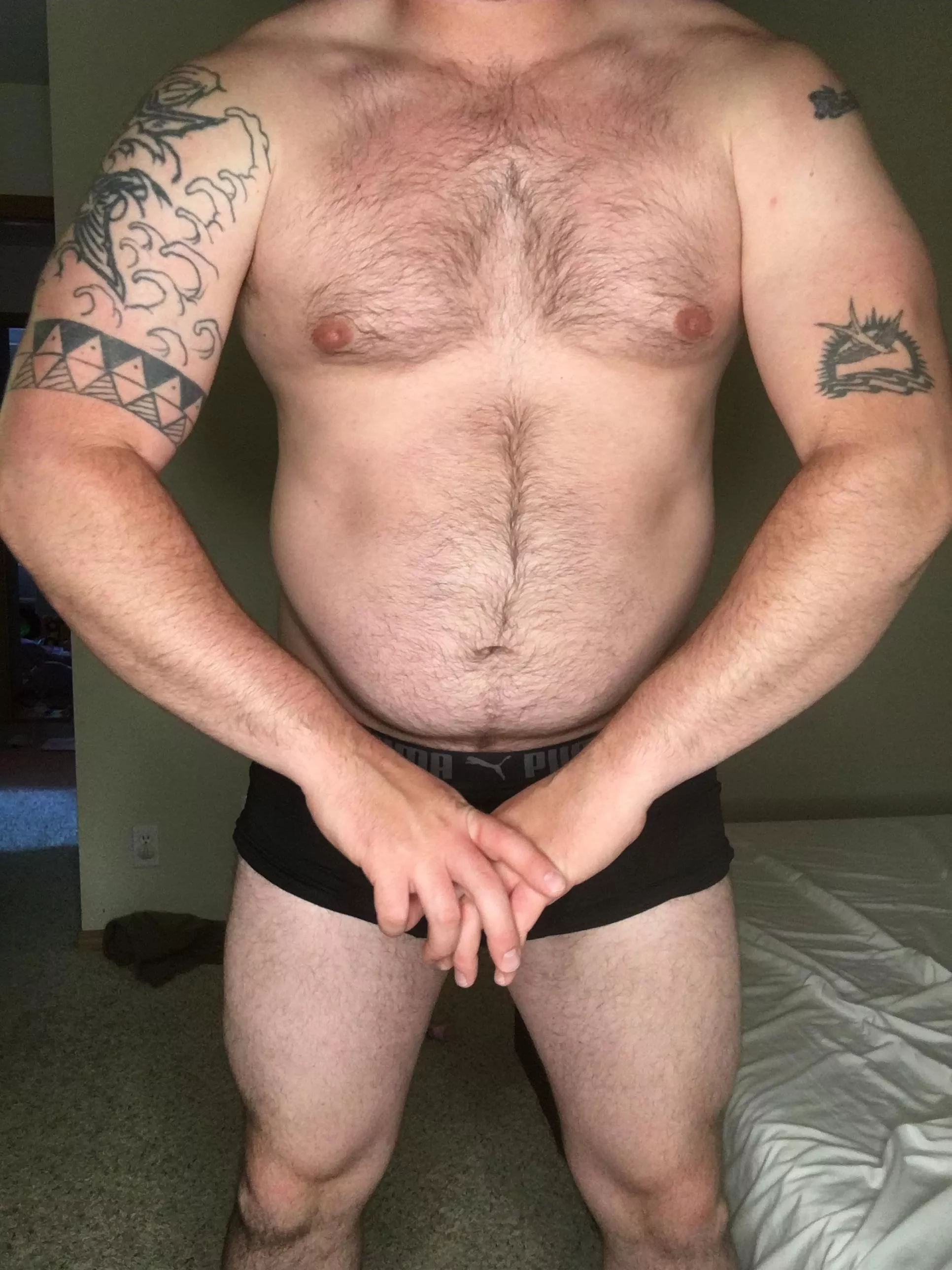 [35] wife loves my dad bod, what do you think?