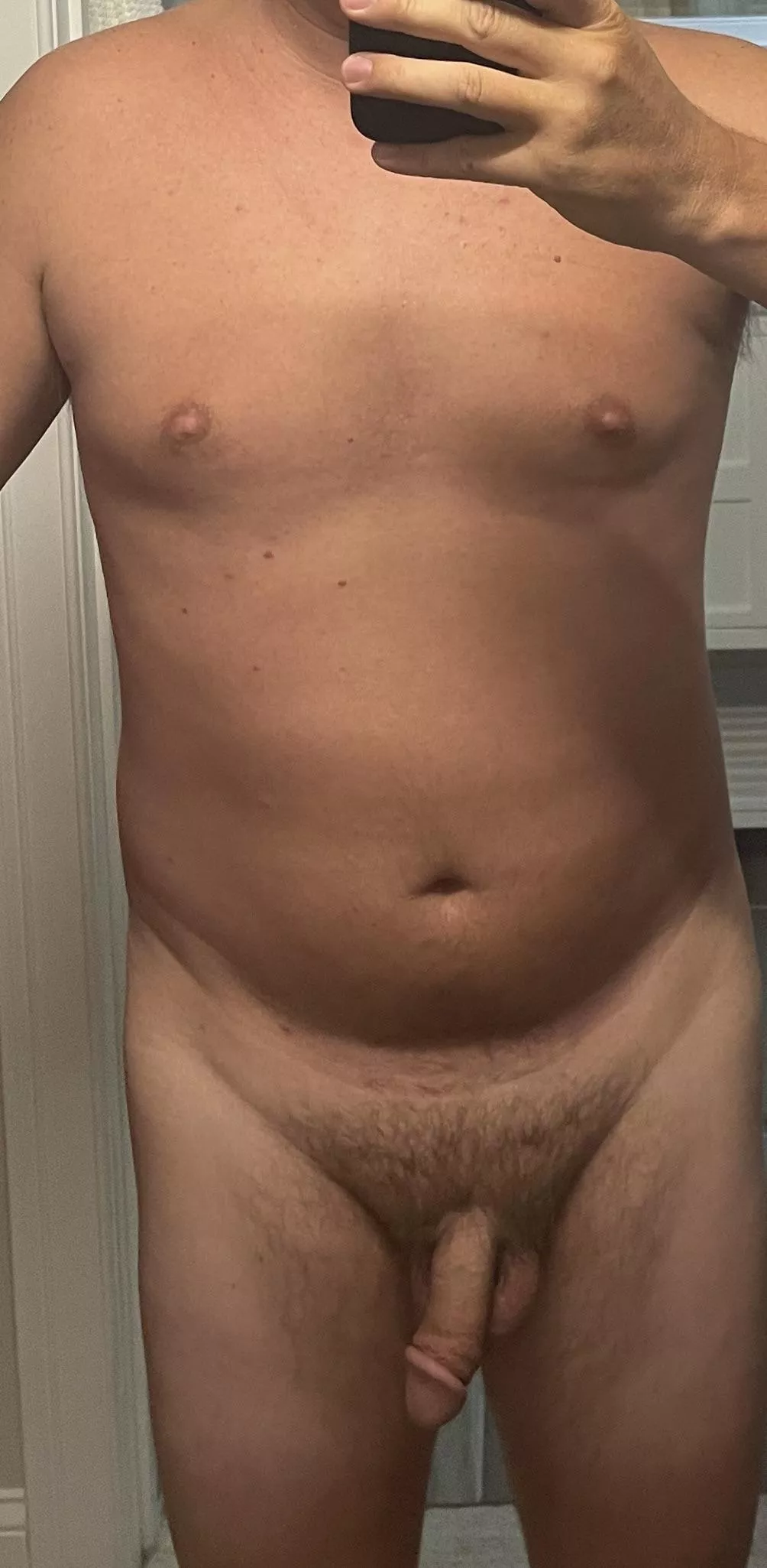 36, 5â€™9â€ and 188 pounds. Feeling down as I feel my wife no longer finds me attractive with my dad bod