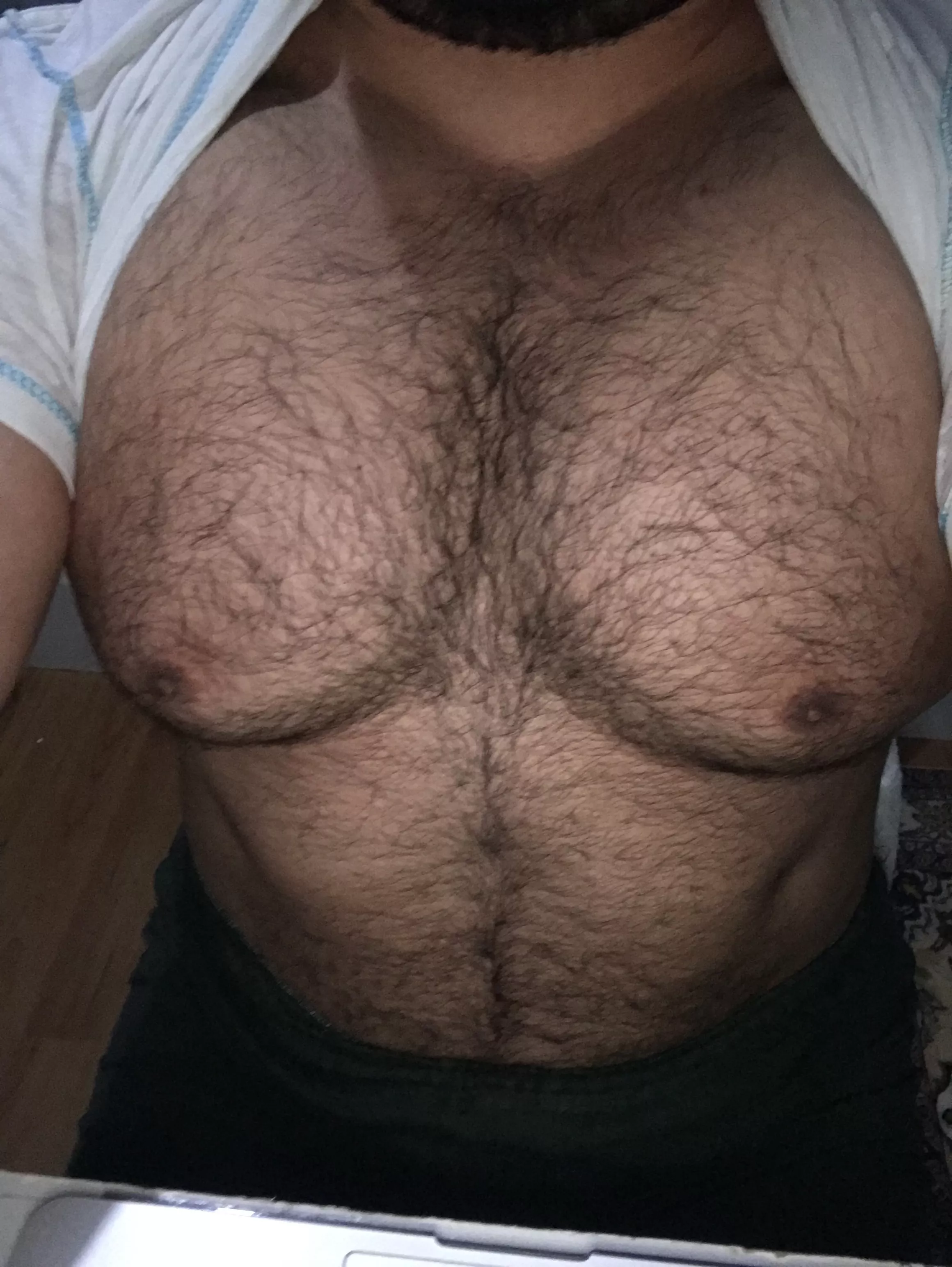 36. Hairy, Persian, married dad. Bottom curious. Anyone on Snapchat wanna connect? SC: closetedbear