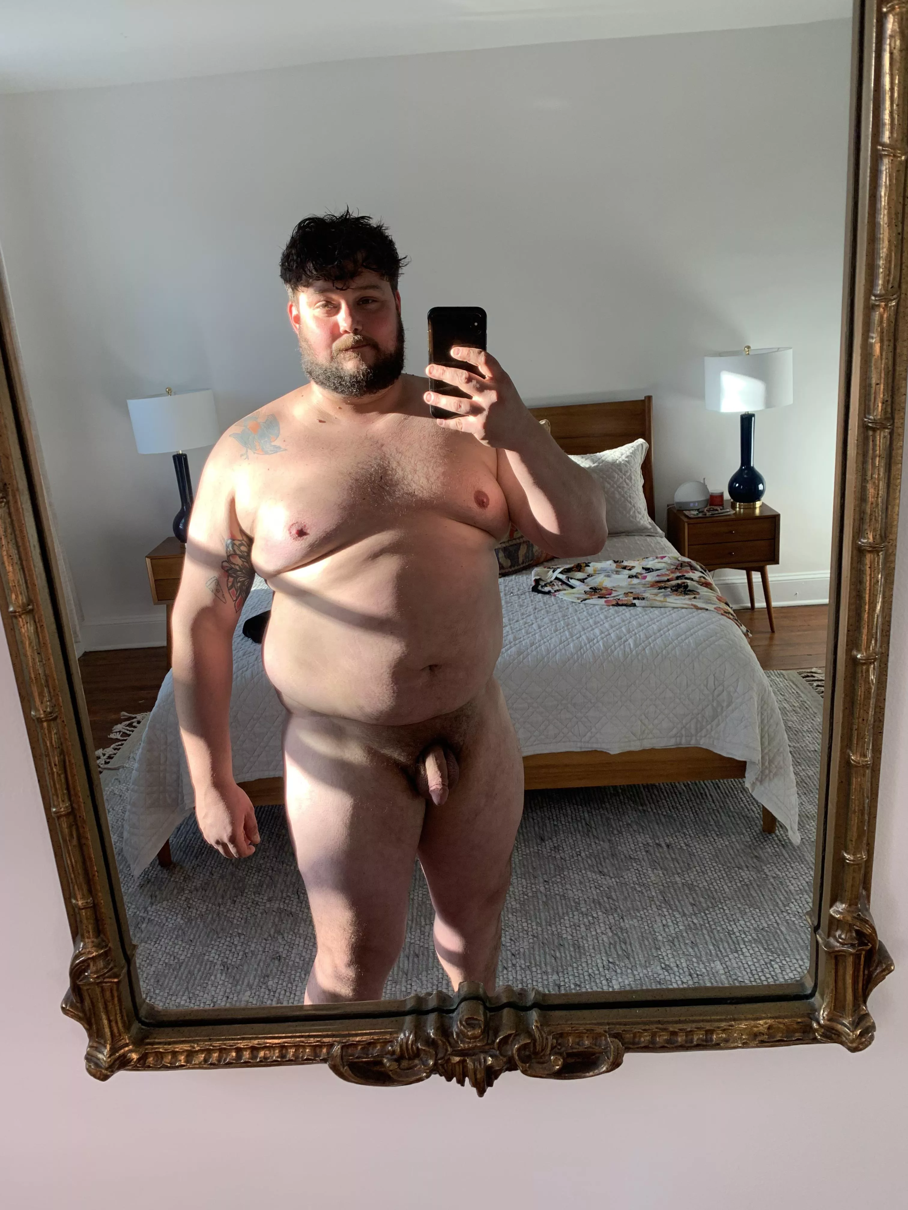 (36) (m) 6’2 335lbs Got my first hate message on Reddit. “No one wants to see your bulging gut.”🖕