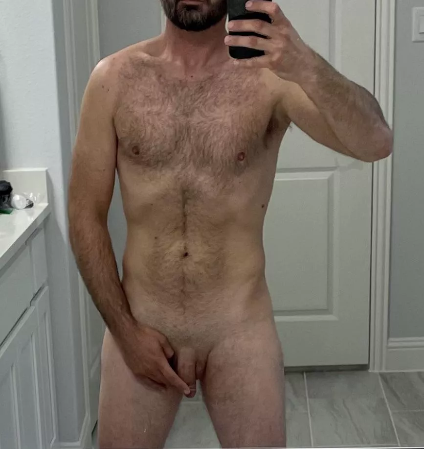 36/M 160 lbs. talking to a friend about insecurities. We all have them. I have long been insecure about my body hair, narrow shoulders.. and if being honest, size of penis. But, they put themselves out here so I will too.