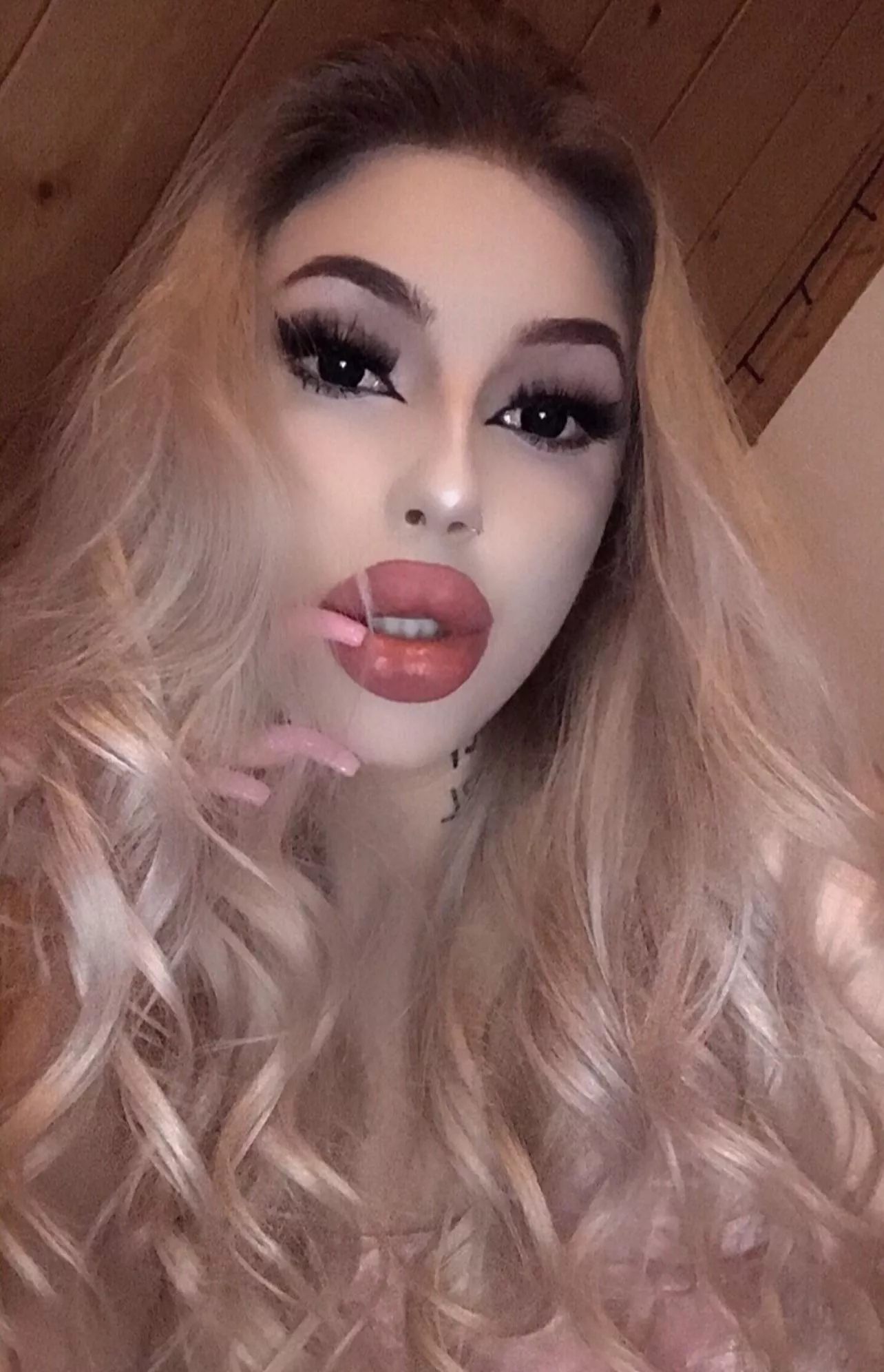 â—ï¸40% discountâ—ï¸ONLY FANS (link in bio) +140 POSTS âœ¨21 years old plastic barbie with big fake lips and fake boobsðŸ‘€âœ¨QUICK response to DMsðŸ”¥special requests available âœ¨sexting ðŸ”¥rates âœ¨fishnets/stockings ðŸ”¥lingerieâœ¨heelsðŸ”¥lipsâ