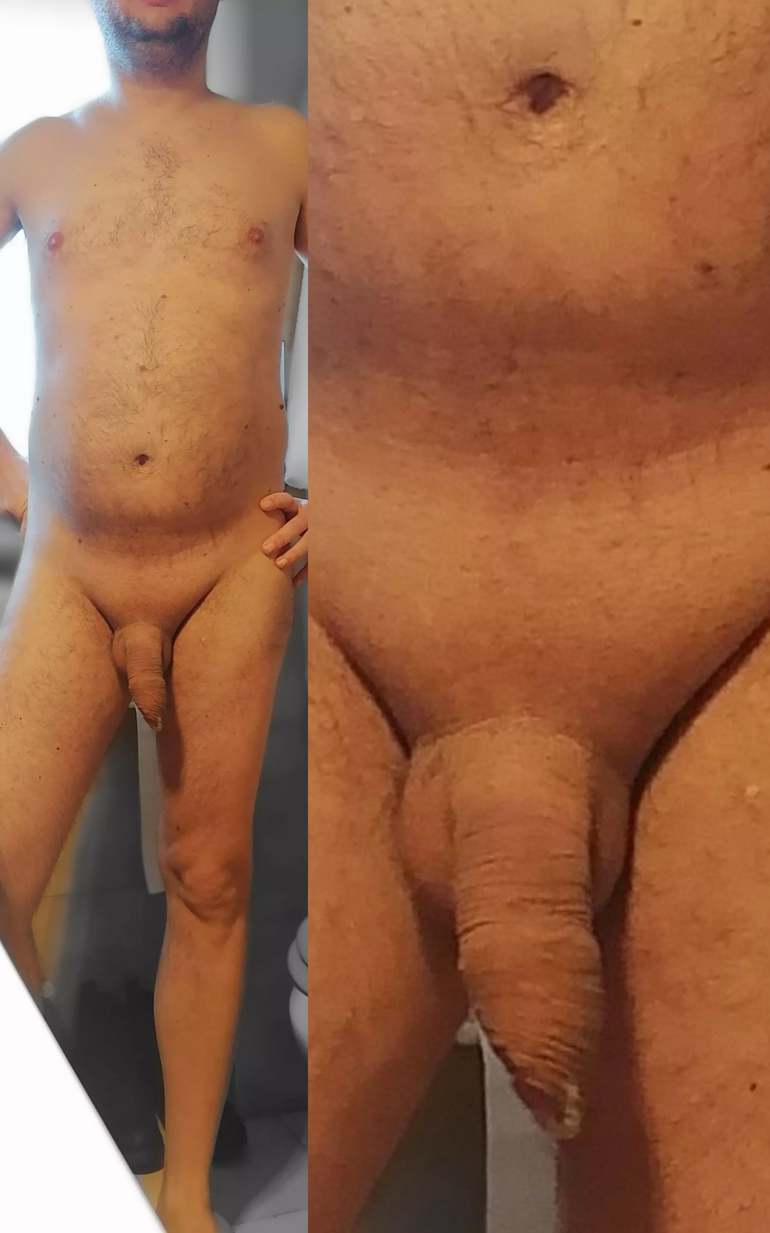 [40] My shaved and soft penis