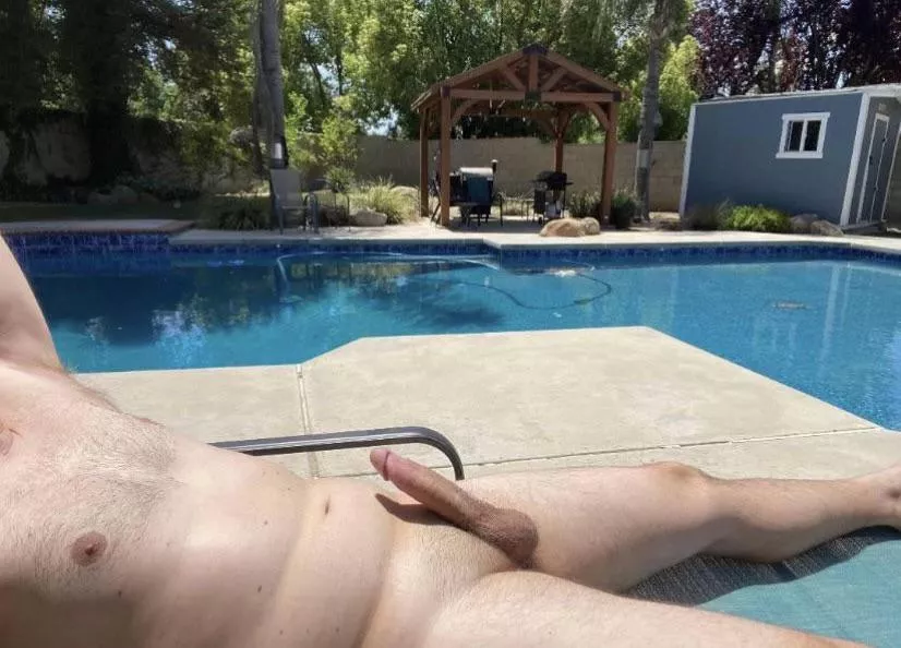 41 (M) No Tan Lines this summer. Who would love to come sit on this.