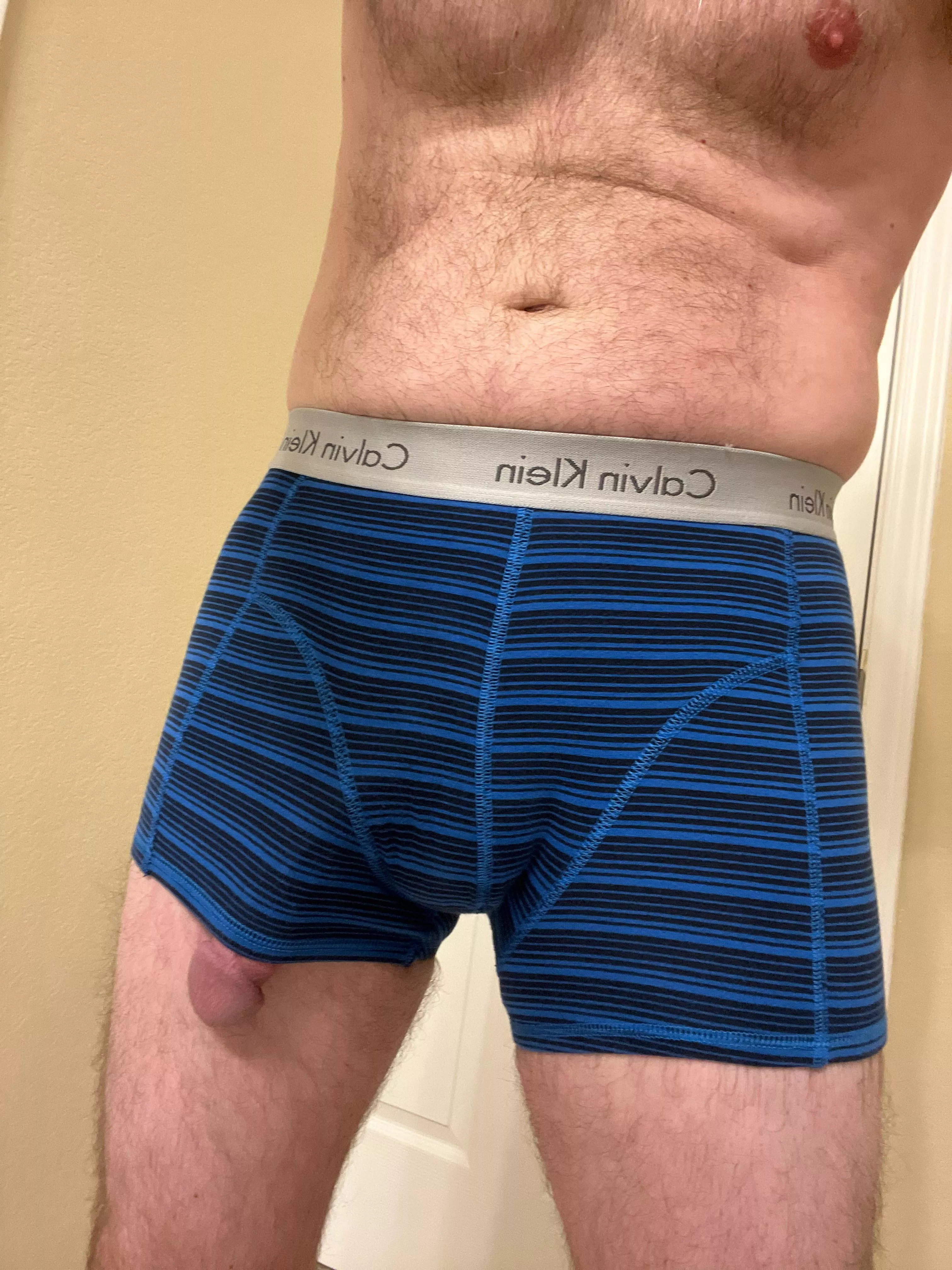 [45] Yup, definitely need longer boxers…or you could just take them off 😘