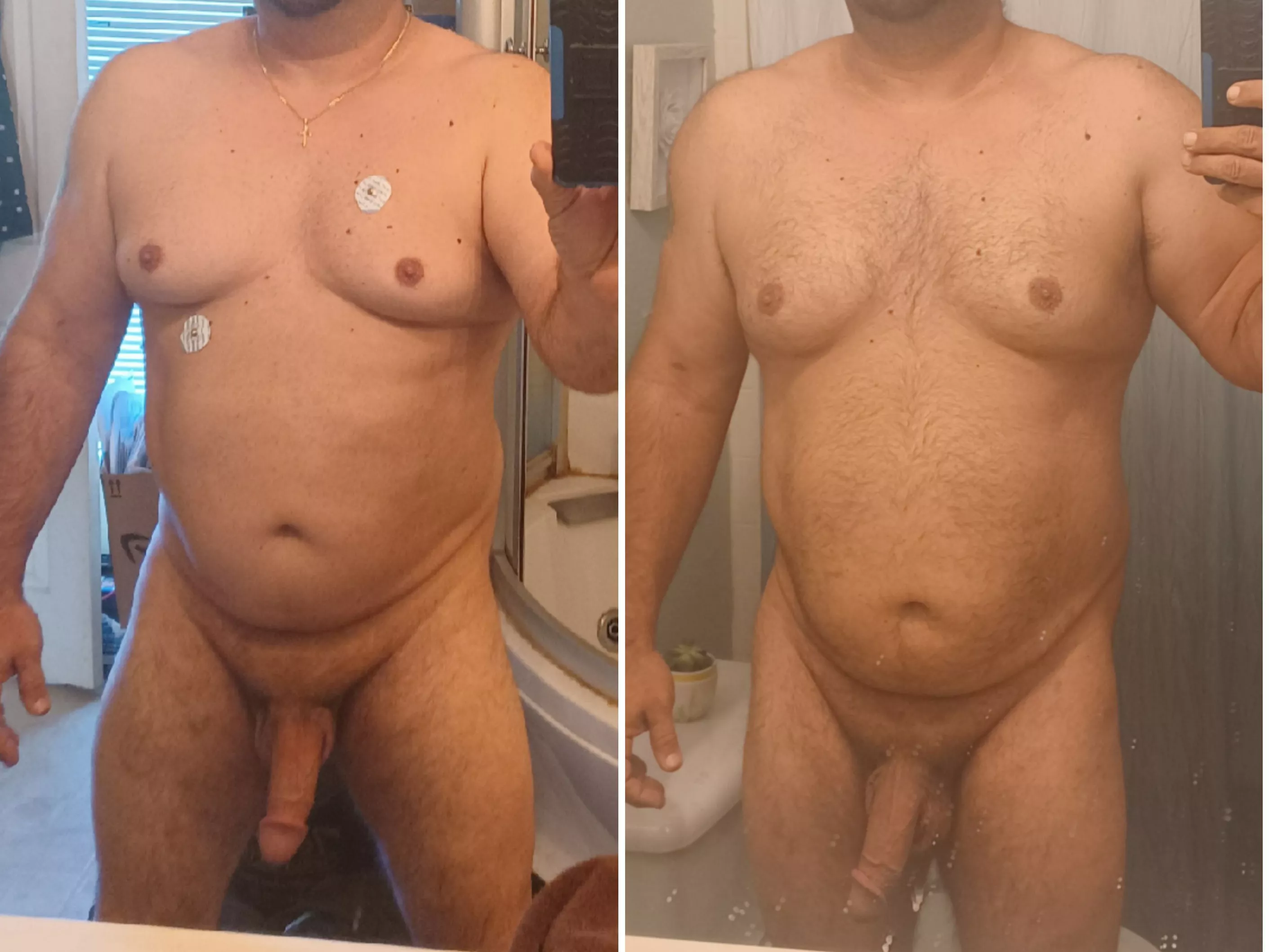 (46) help me out please one side look smaller than the other side ? and if so why