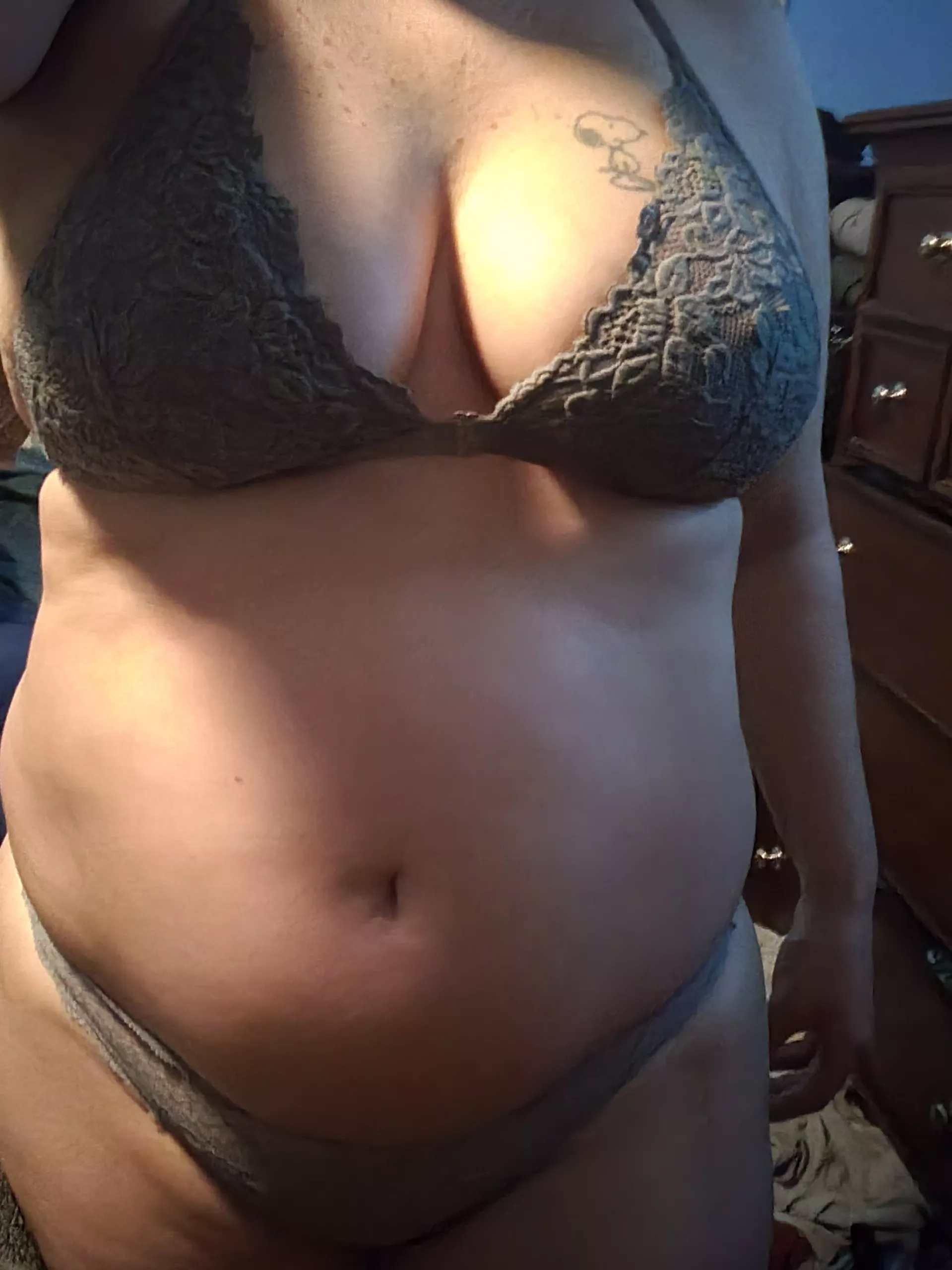 47f. Just trying om my new lingerie