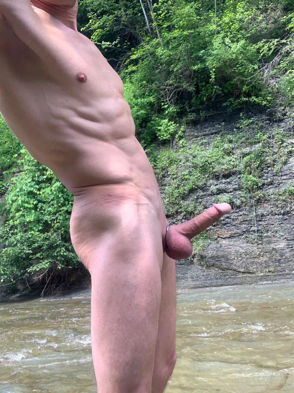 (48) If you were out walking a creek and came across me like this what would you do?