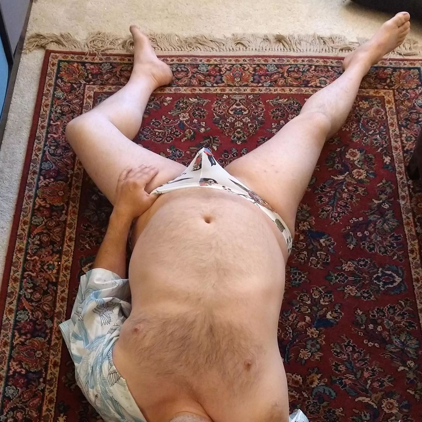 (48) Want to join me on the rug?