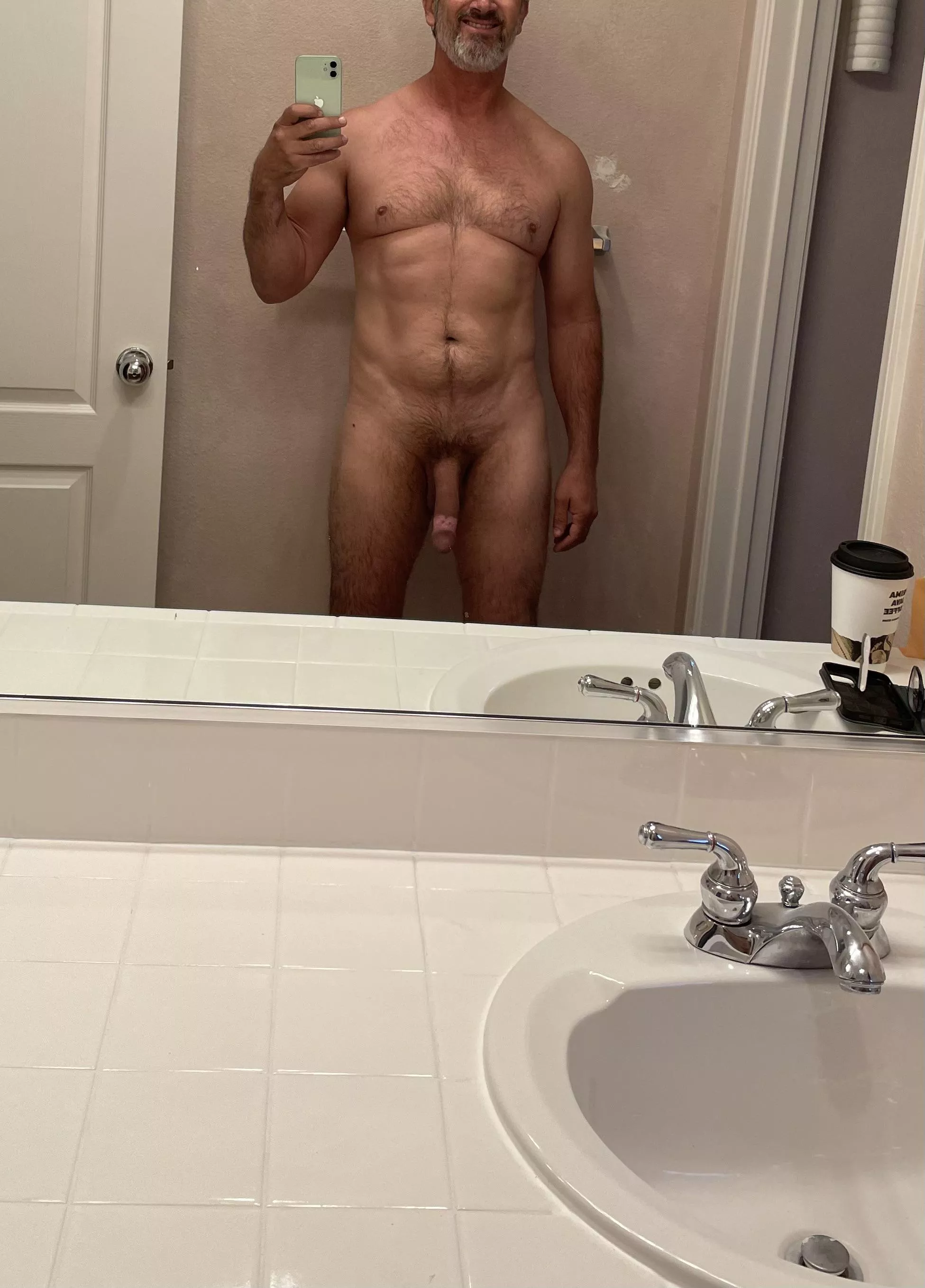 (55) Daddy says good morning