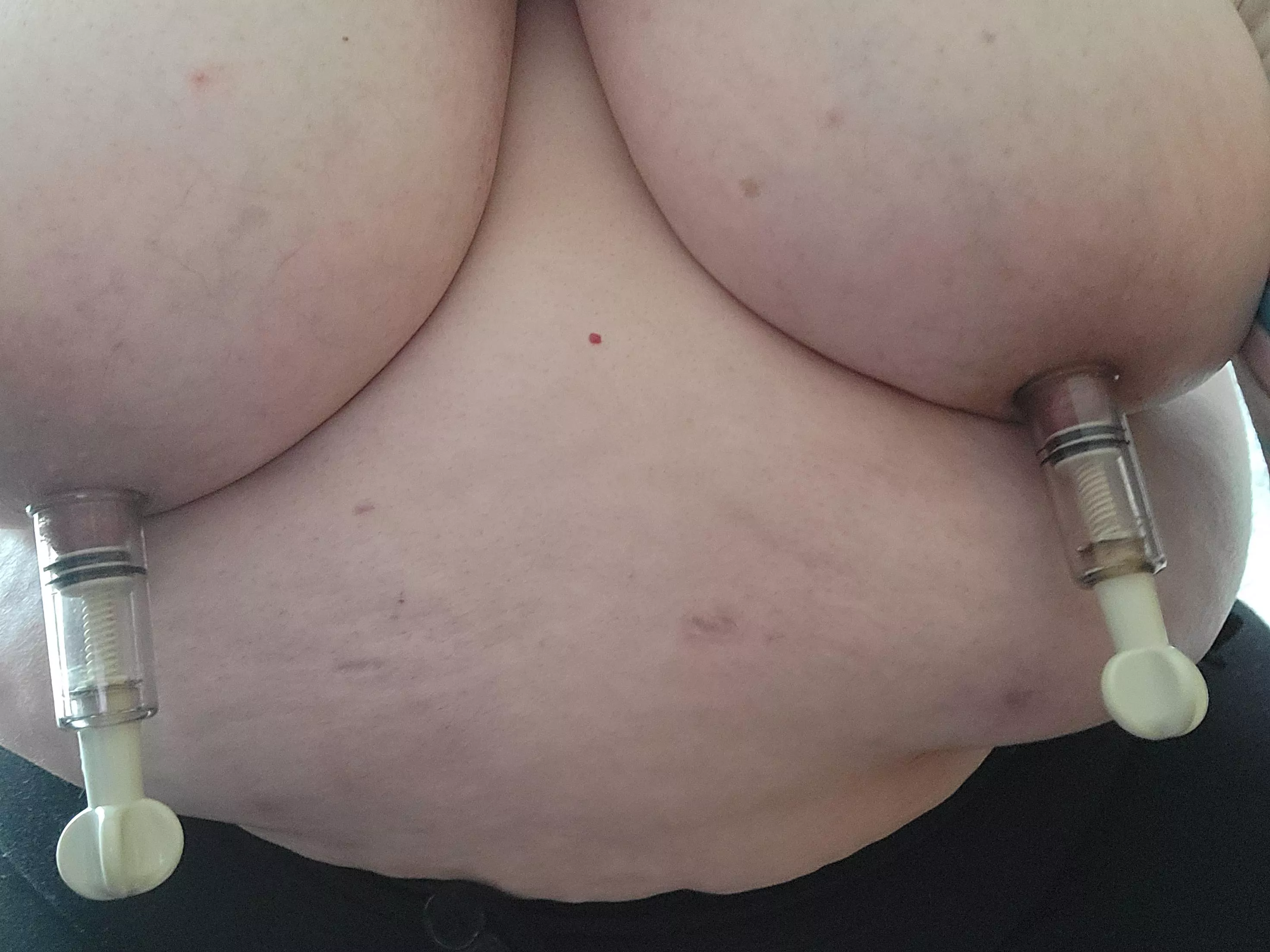 A bit of nipple sucking goes a long ways