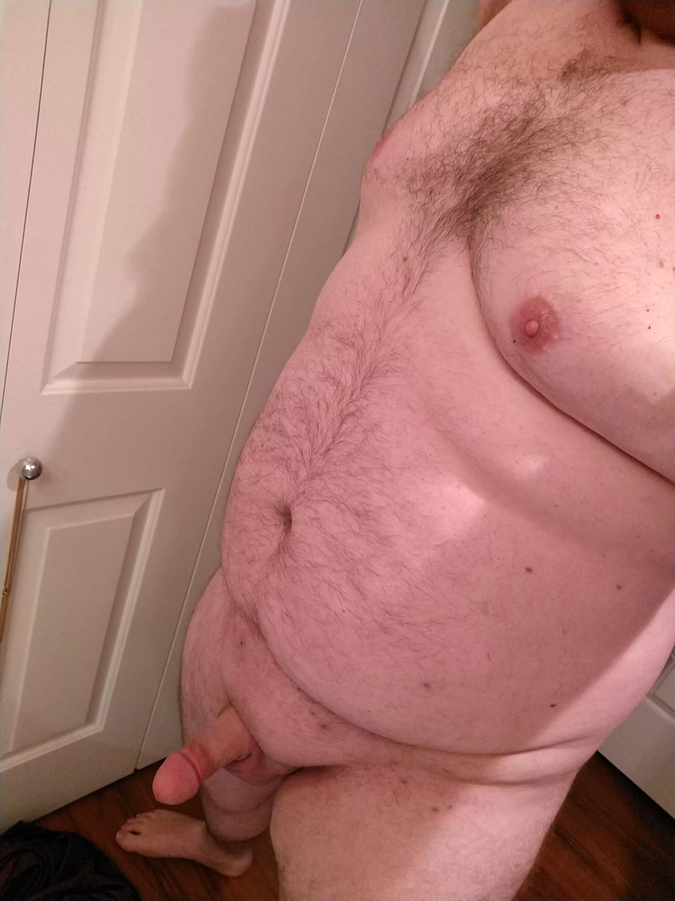 A freshly trimmed cock and an after work body shot ðŸ˜˜