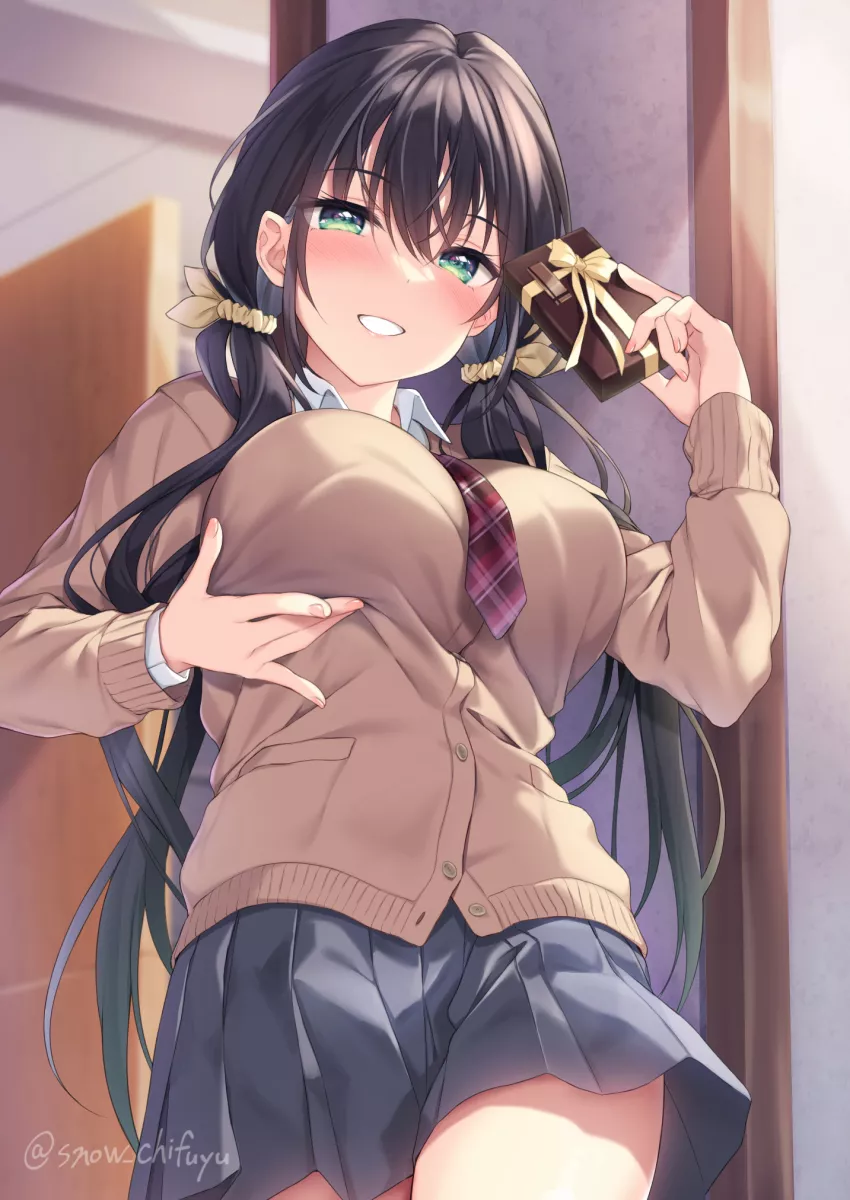 A gift and some chocolates. [Original]