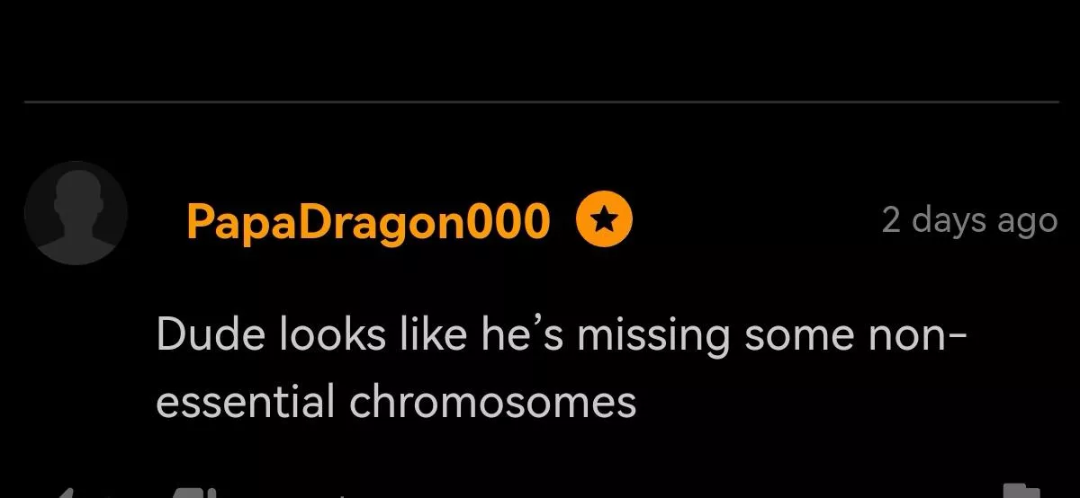 A homie missing less essential chromies