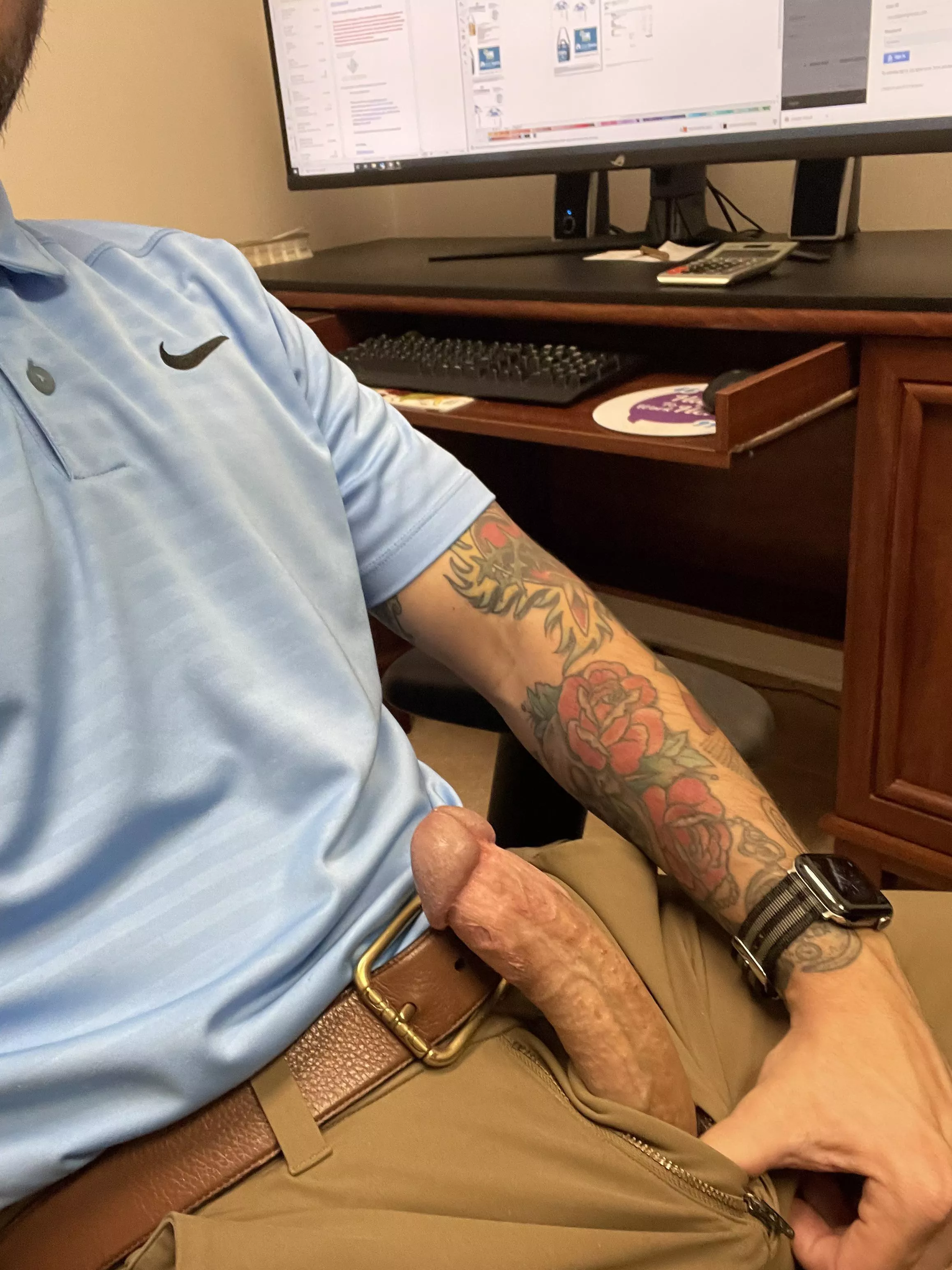 A little office cock for you what do you think?