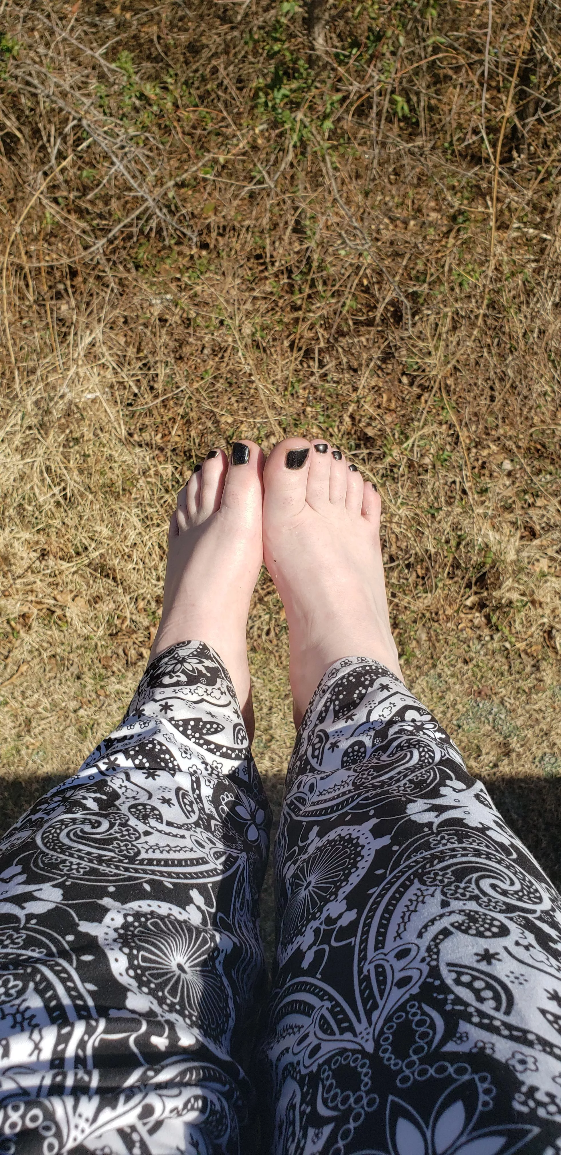 A little sun for my toes today