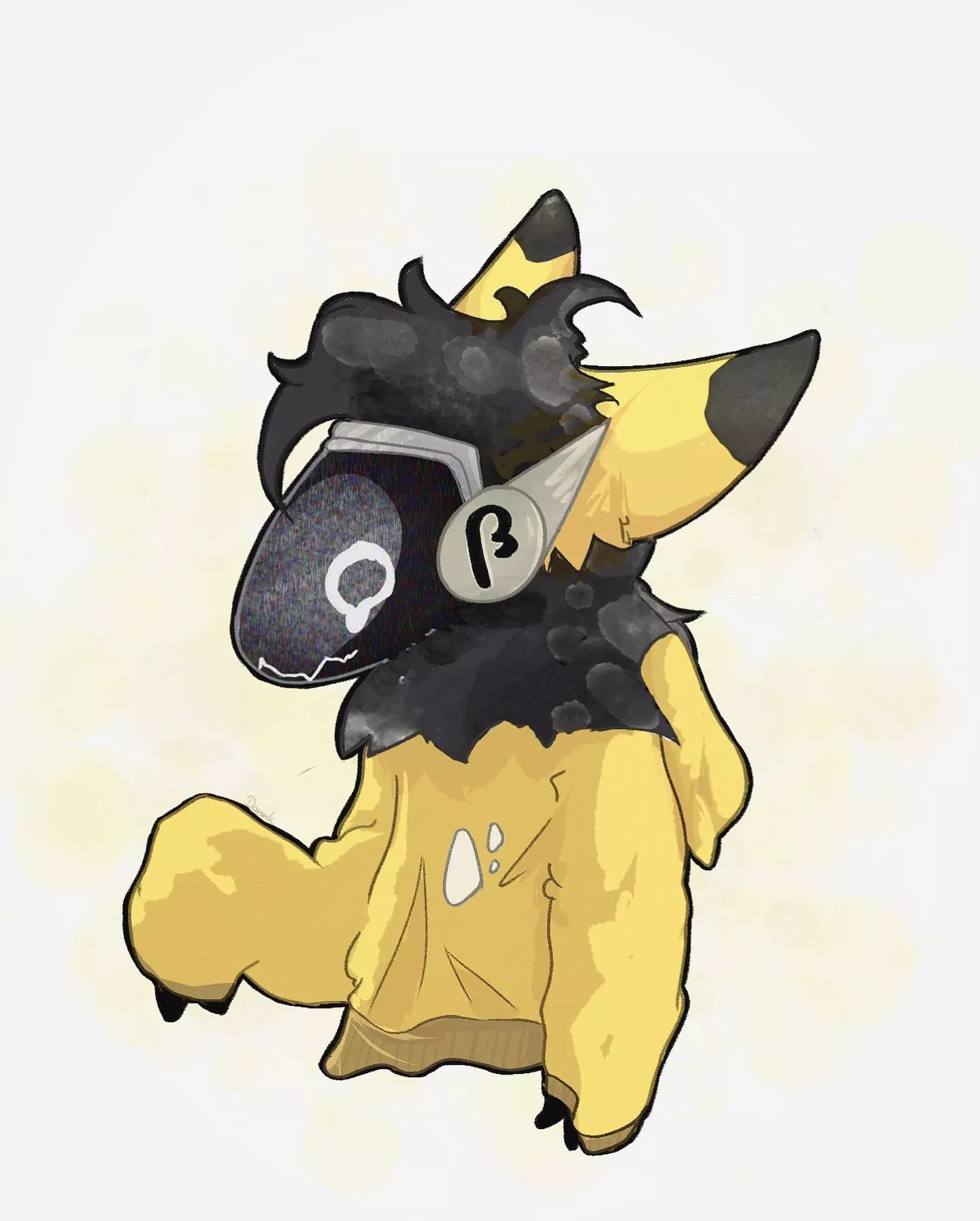 A Protochu OC I drew today