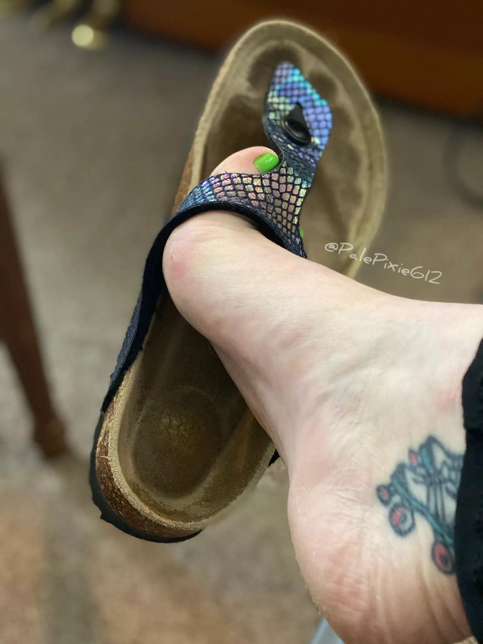 A Sunday dangle at church