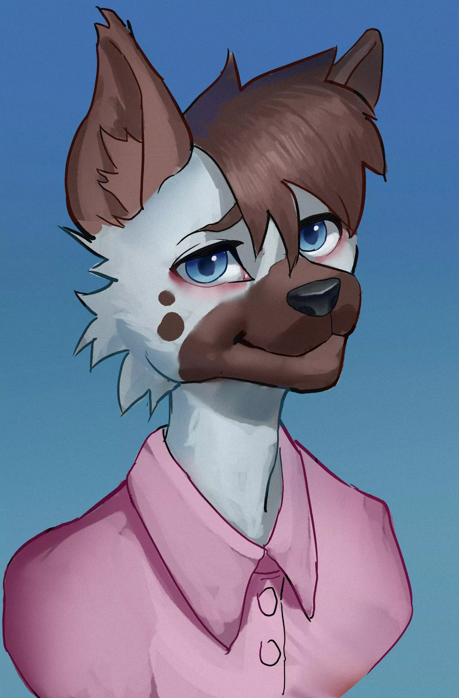 A University student (art by me @leoncoelhoc on Twitter)