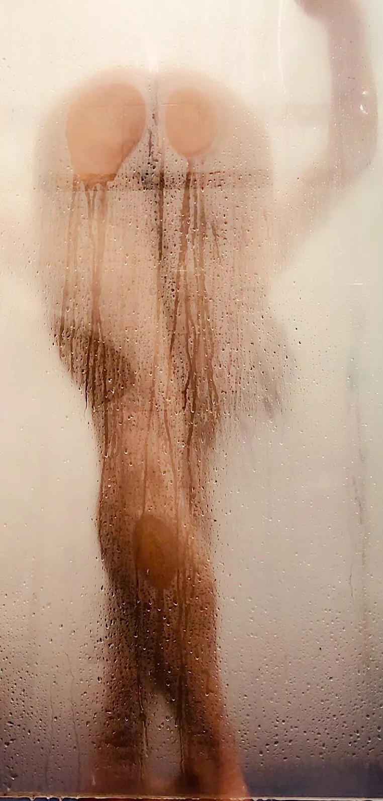 A very hot shower