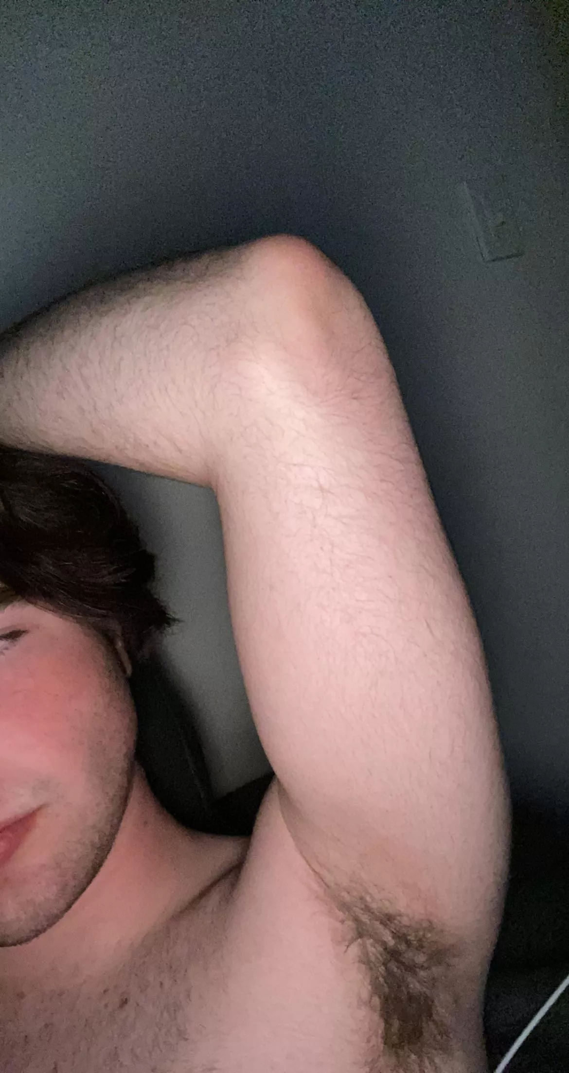 a wrestler’s armpit