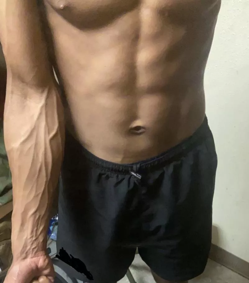 Abs and veins anyone?