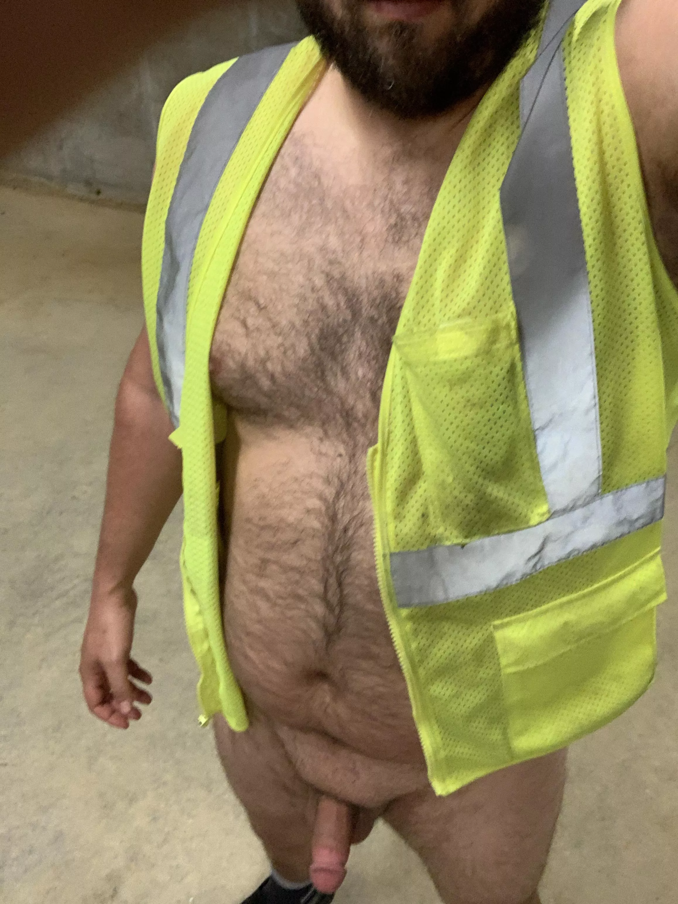 Accidentally got naked at work