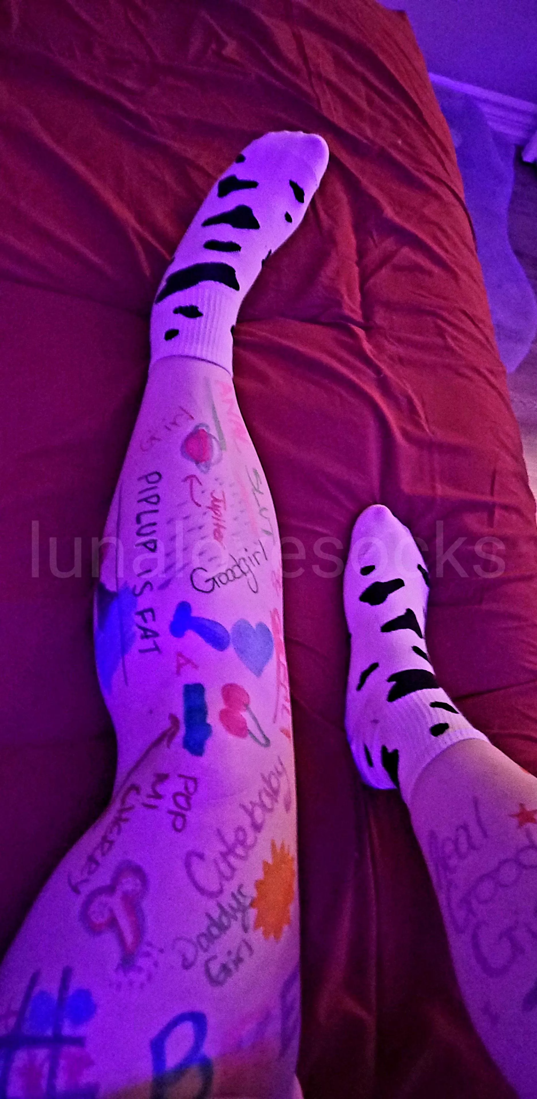 Achievement unlocked: Become a messy Sinful Sock Slut [OC]