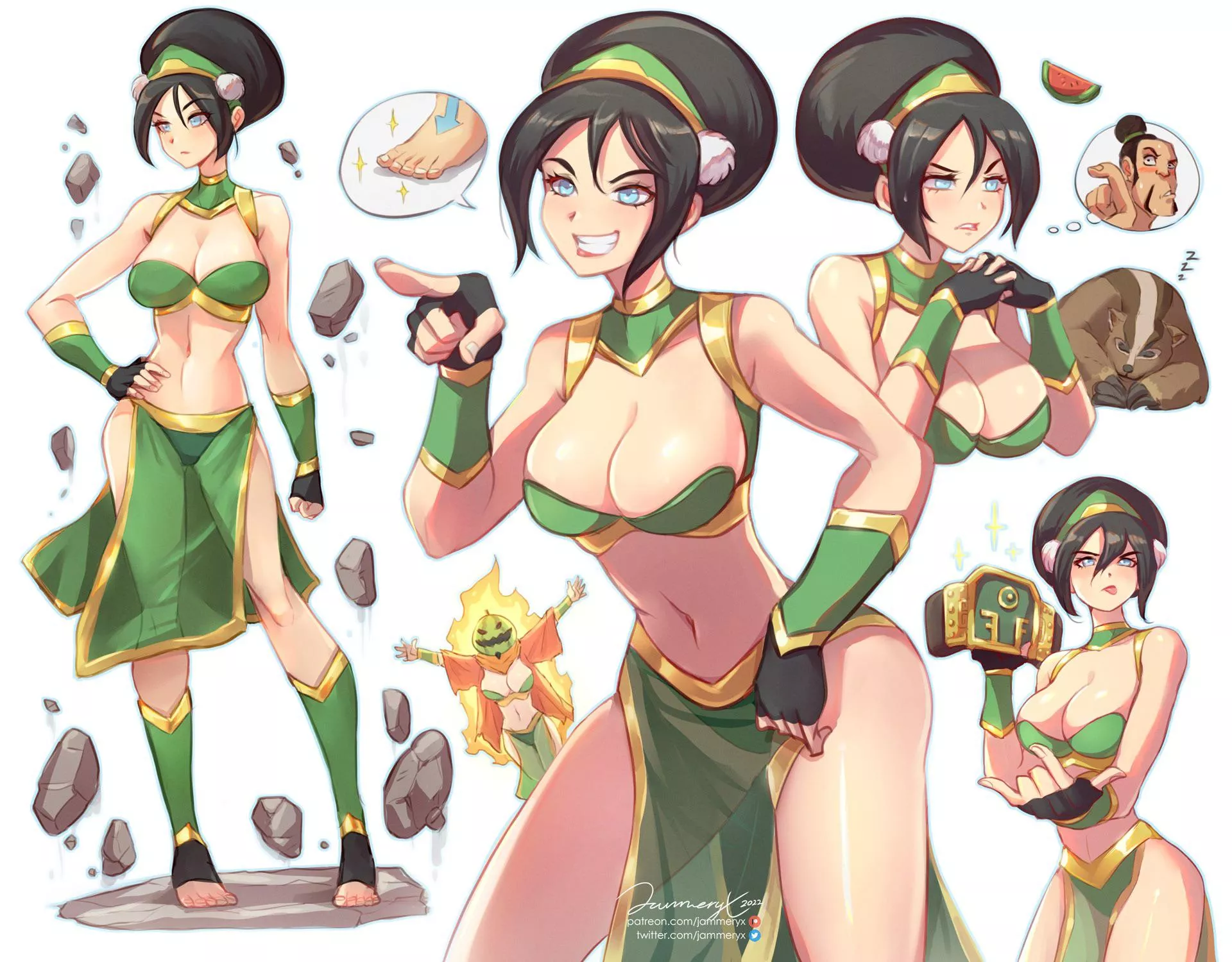 Adult Toph (Jammeryx) [Avatar: The Last Airbender]