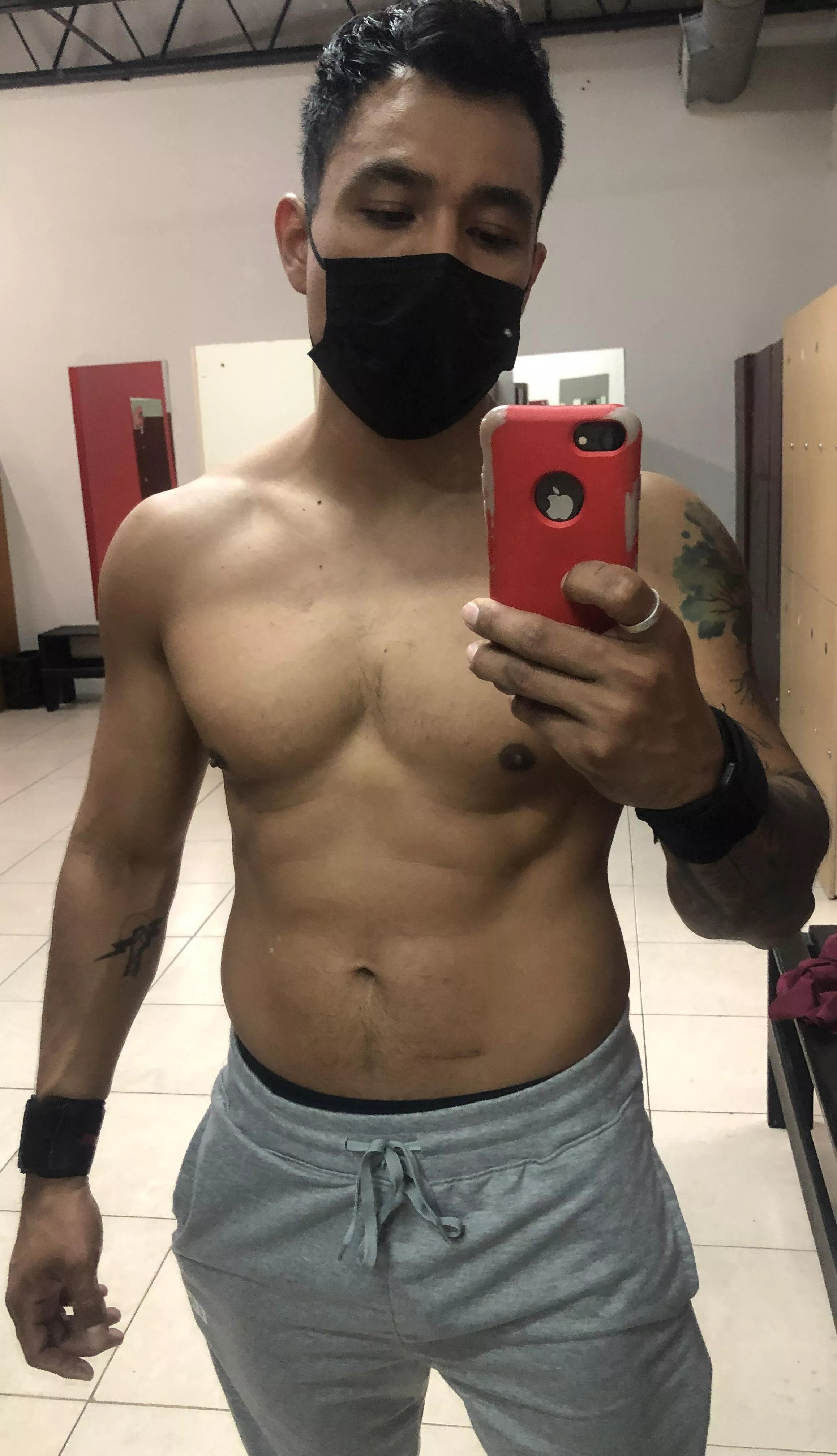 After a good workout session!! (should I take [m]y clothes off??)