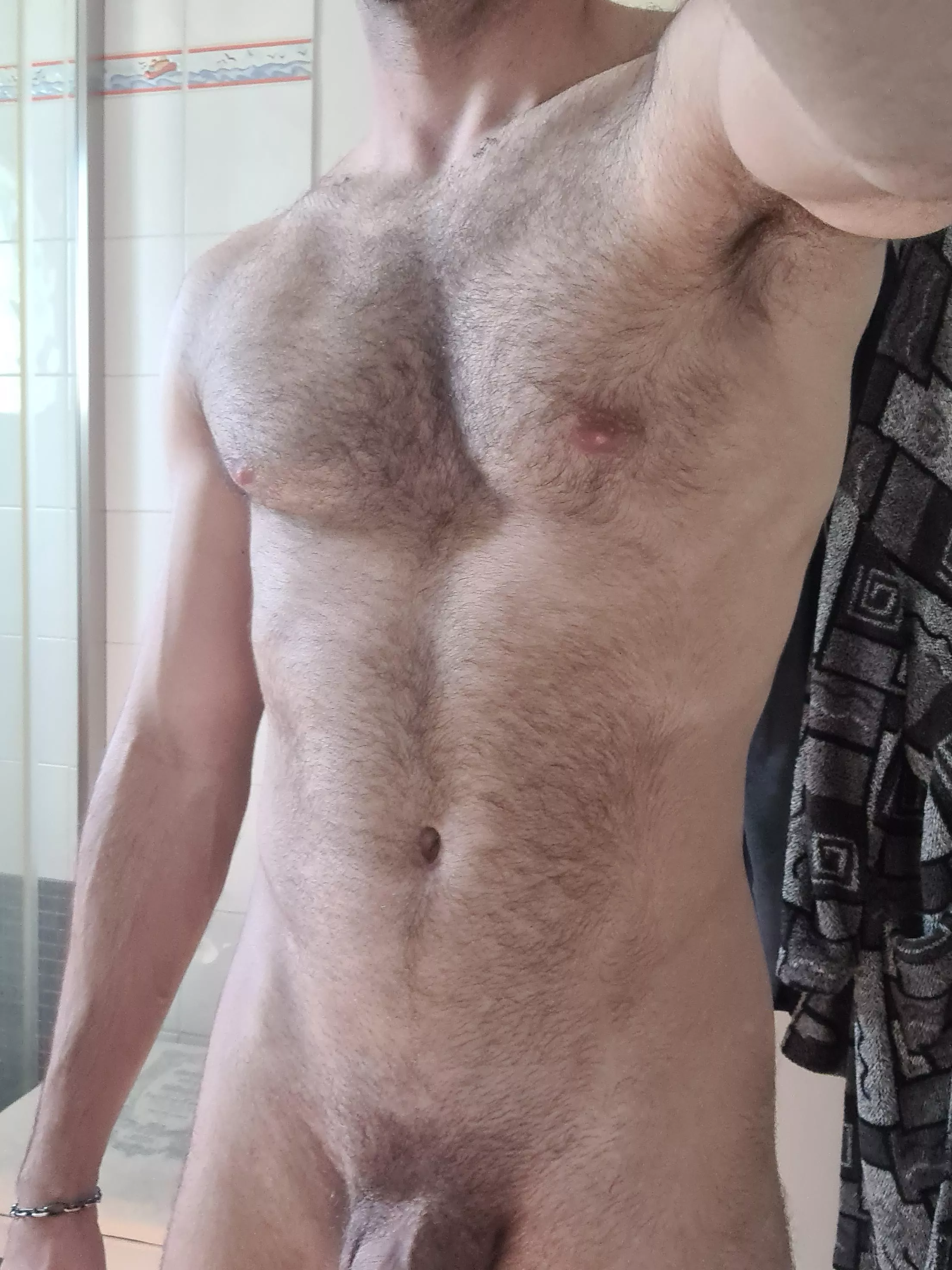 after shower