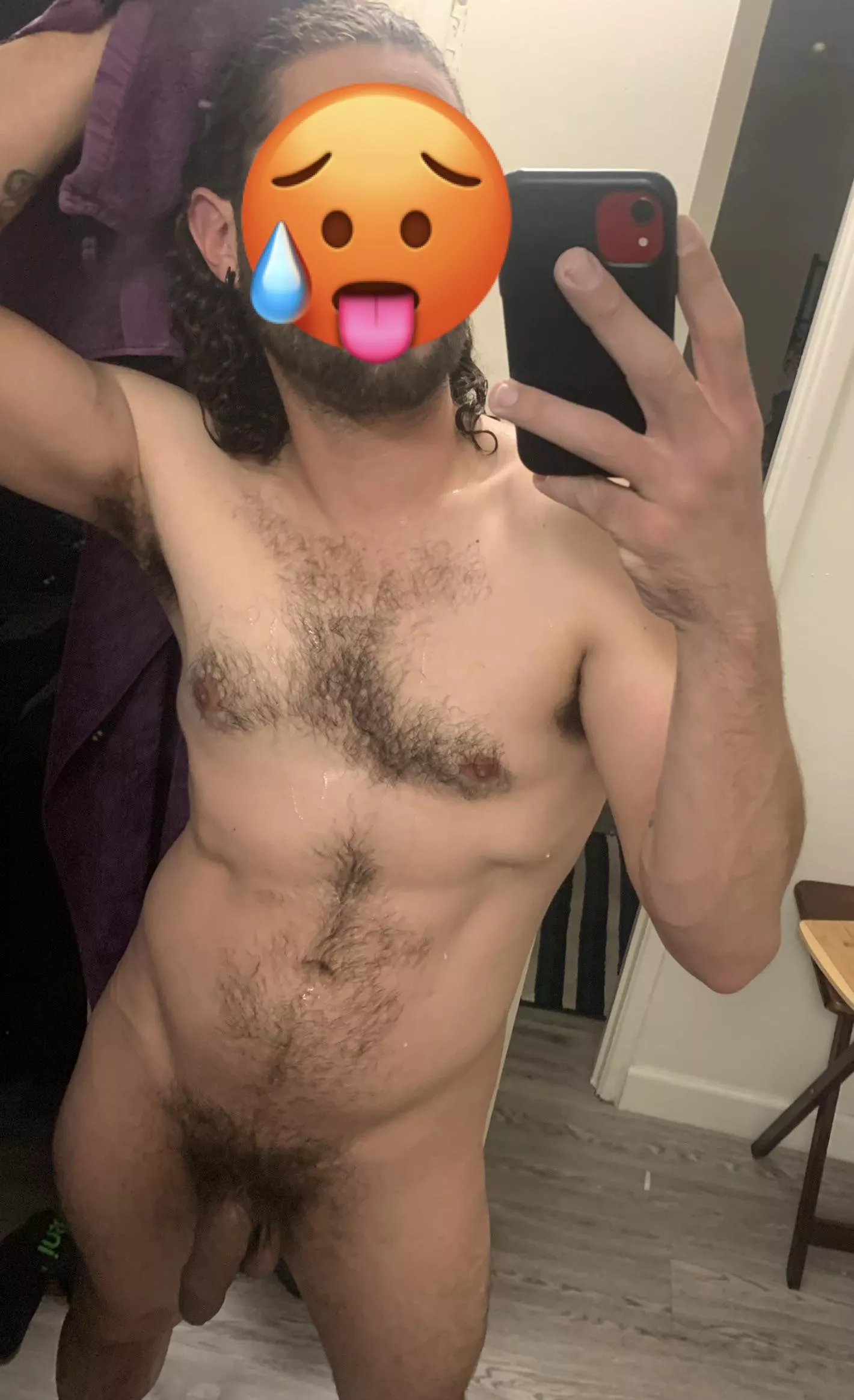 After shower shot 😈😉🥵