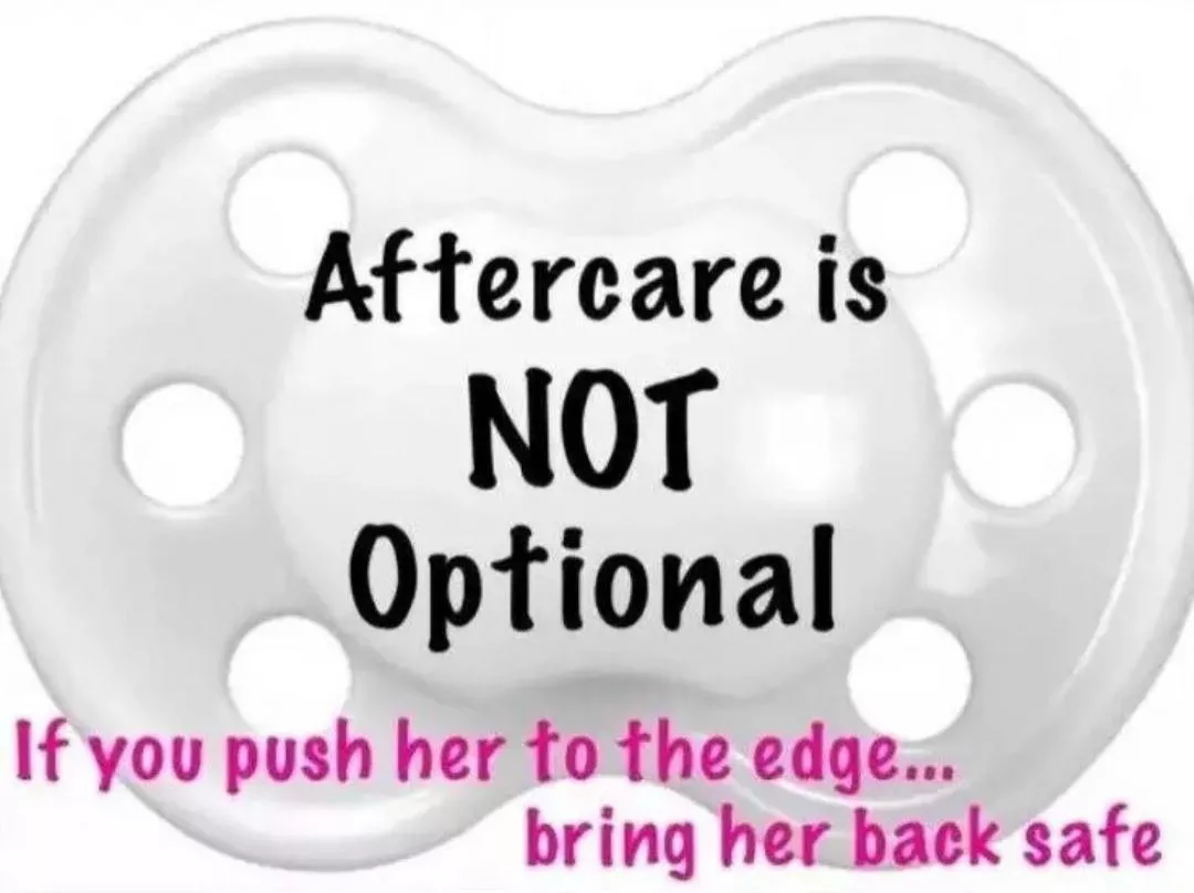 Aftercare is very important!