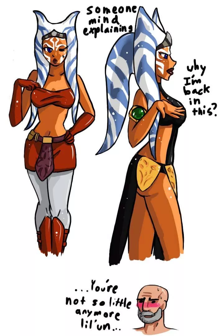 Ahsoka back in old clothes [HopelssRomanticGhost]