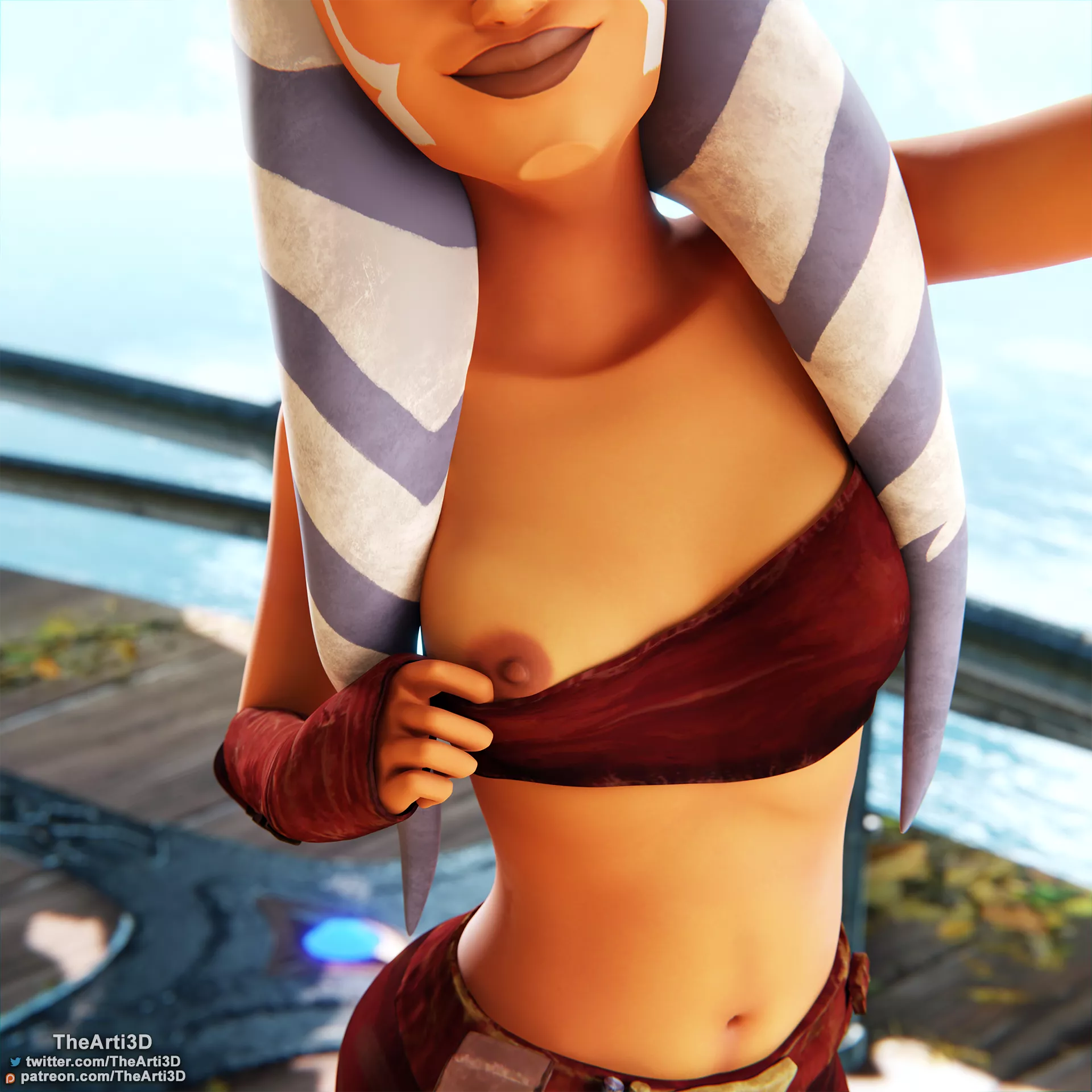 Ahsoka's old attire (TheArti3D)