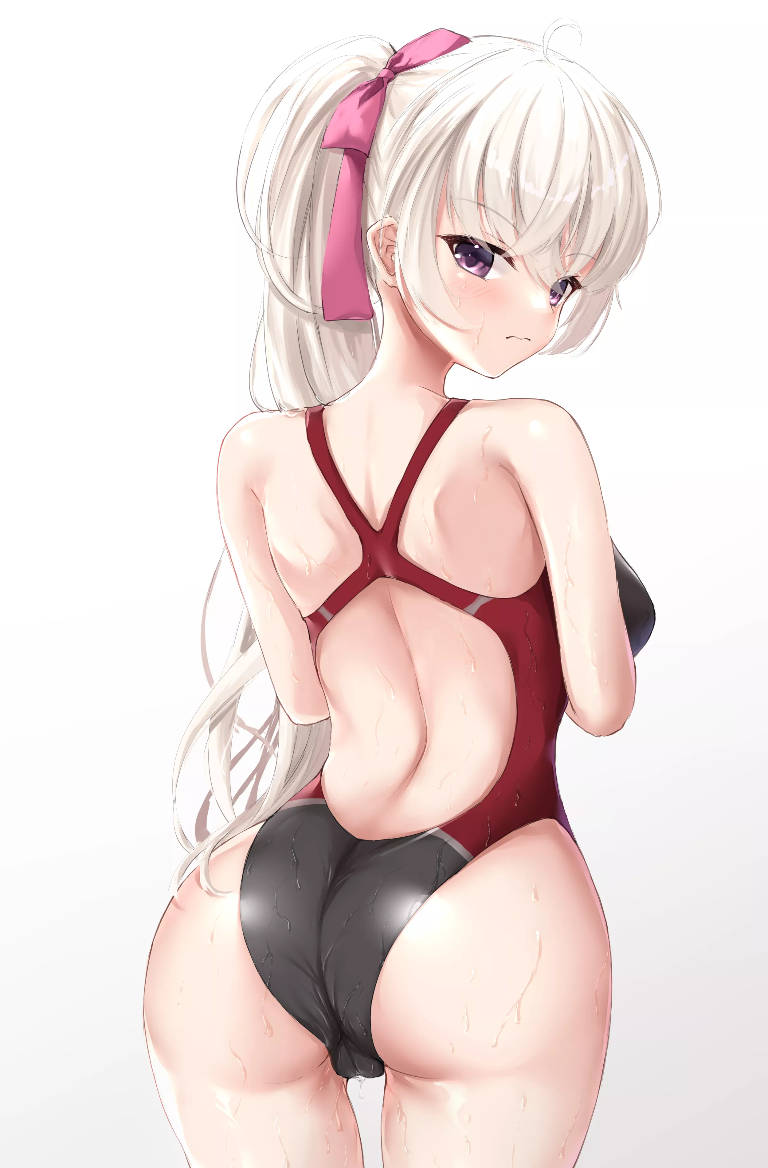 Akizuki Kanna Swimsuit Butt (Ncontrail ) [YuzuSoft]