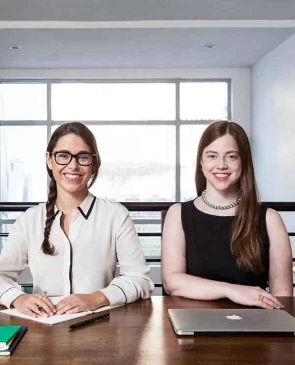 Alexandra Fine & Janet Lieberman, applying sexology and engineering knowledge to create the first hands-free couples vibrator. Huzzah!