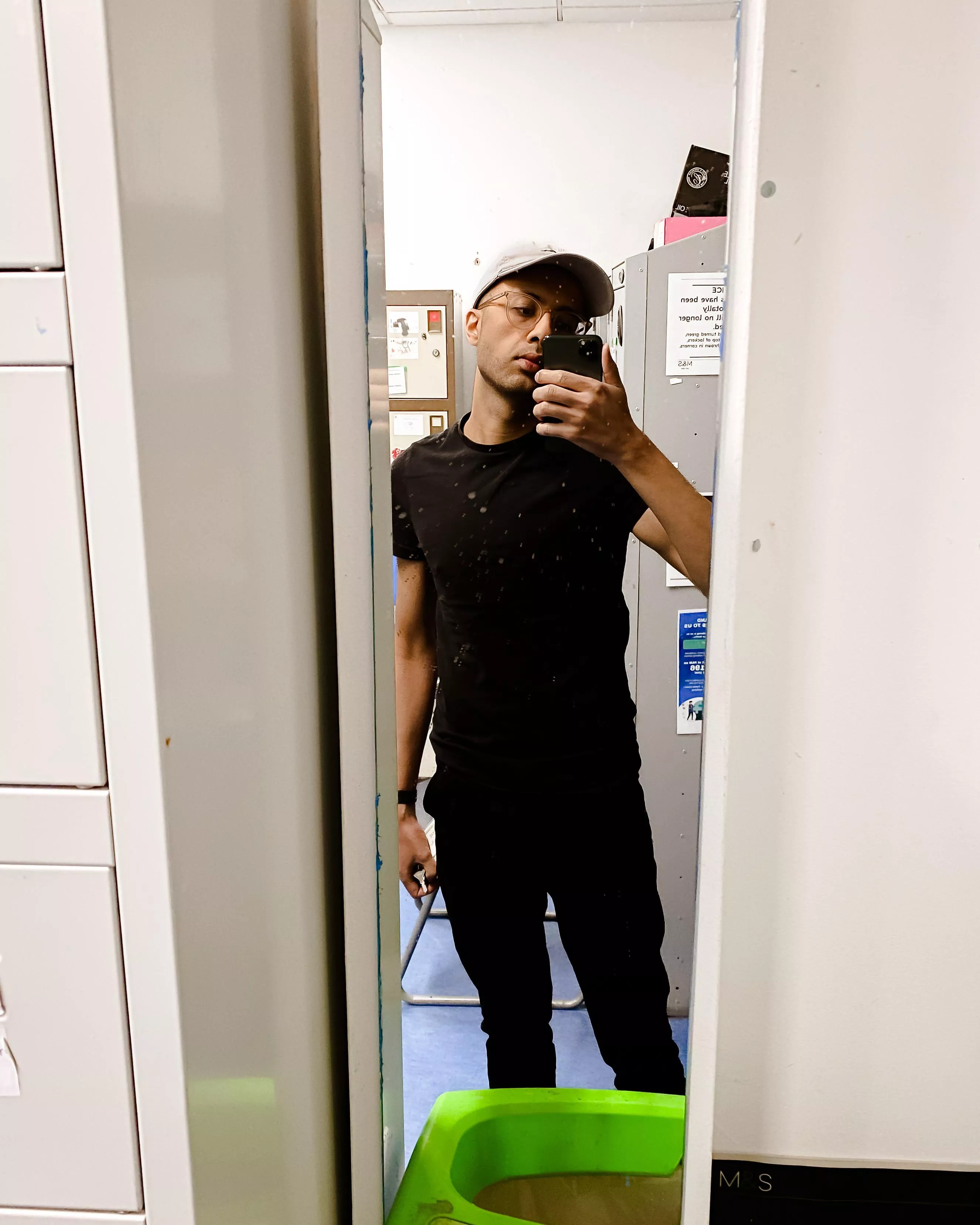 All black for the new part time gig 🙃