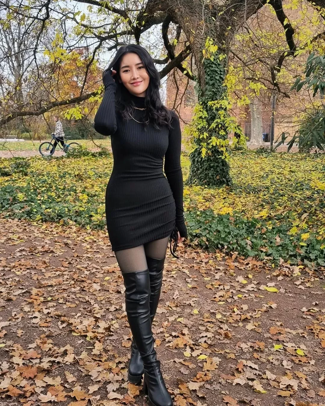 All black outfit