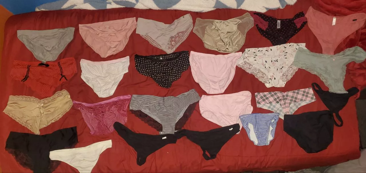 All The Panties I have stolen