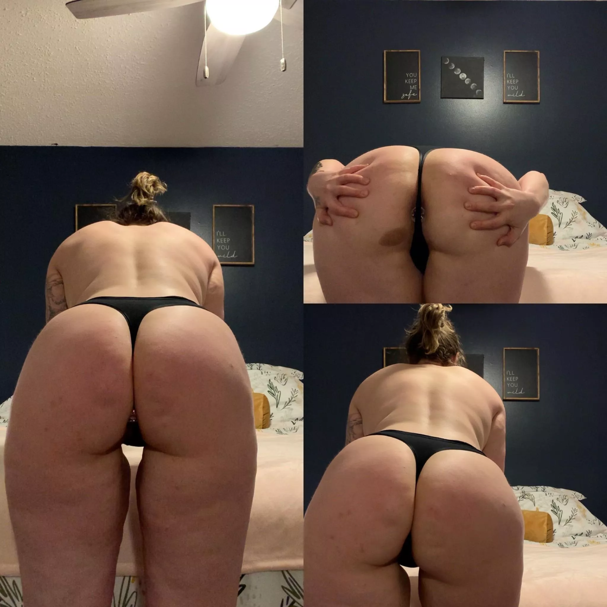 Almost (f)orgot about thong Thursday… that would’ve earned me a spanking for sure! 🍑💕