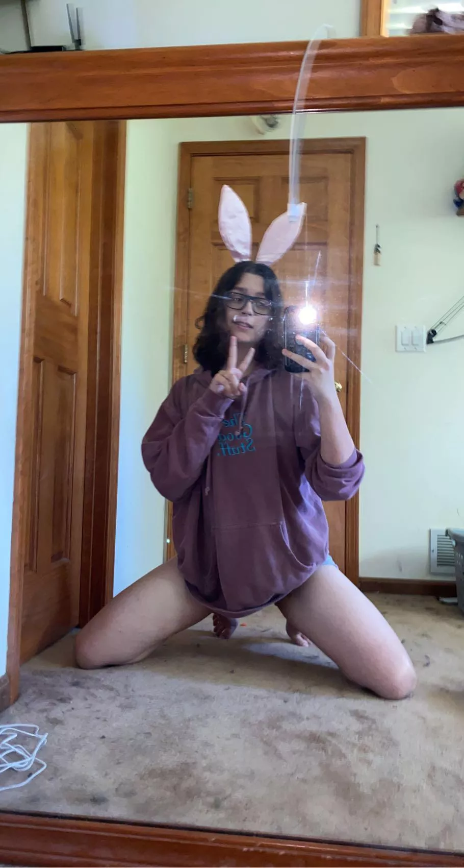 am i a cute bunny girl ðŸ¥º