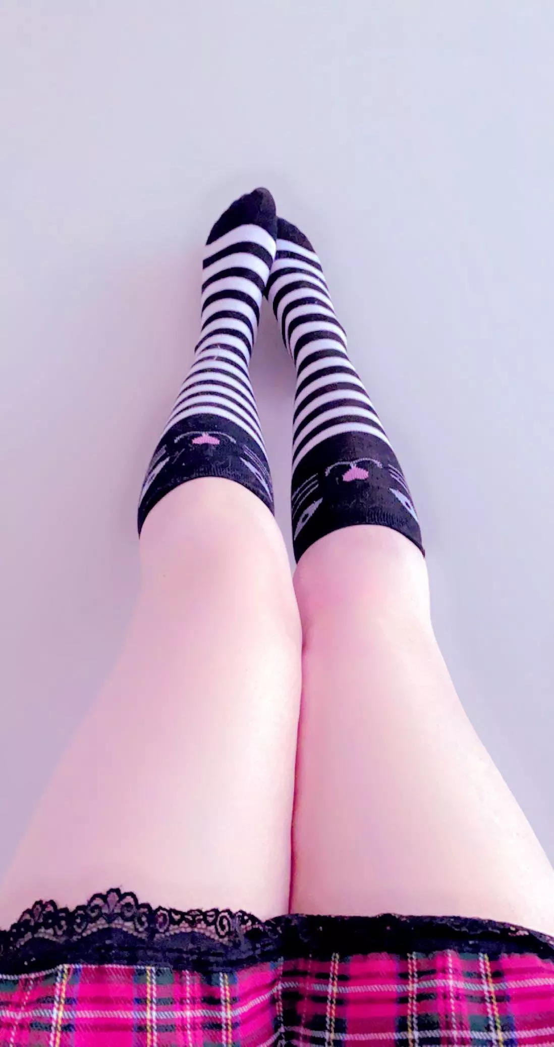 Am I too pale for these socks?