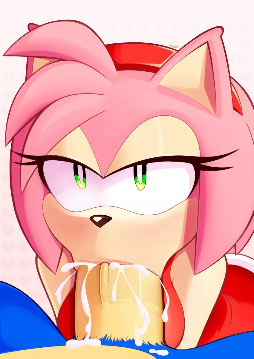 Amy won't stop sucking until you're fully empty [MF] (supersegasonicss)