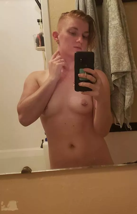 An after shower selfie just for you.